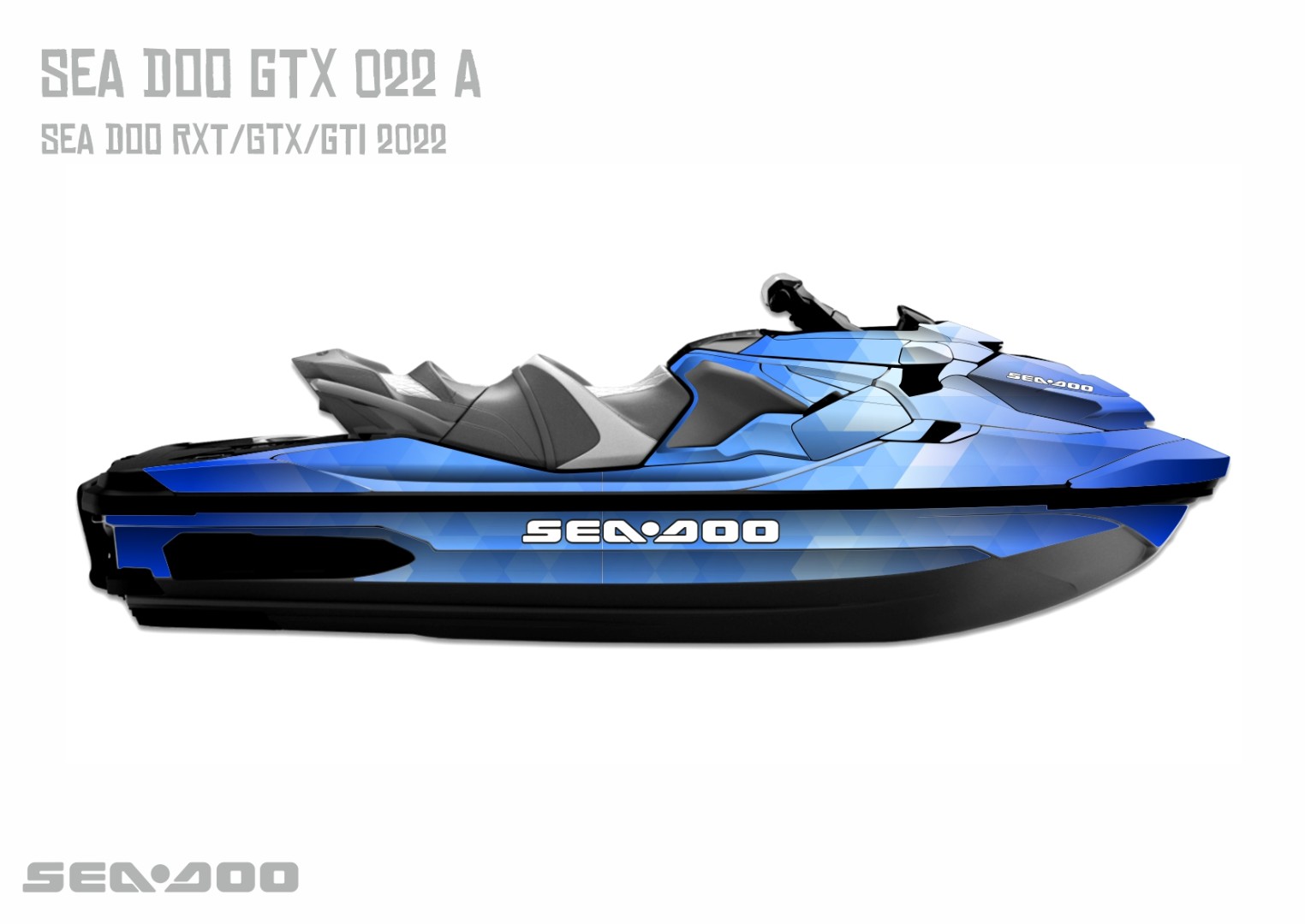Наклейки на гидроцикл SEA-DOO RXP/GTX 022