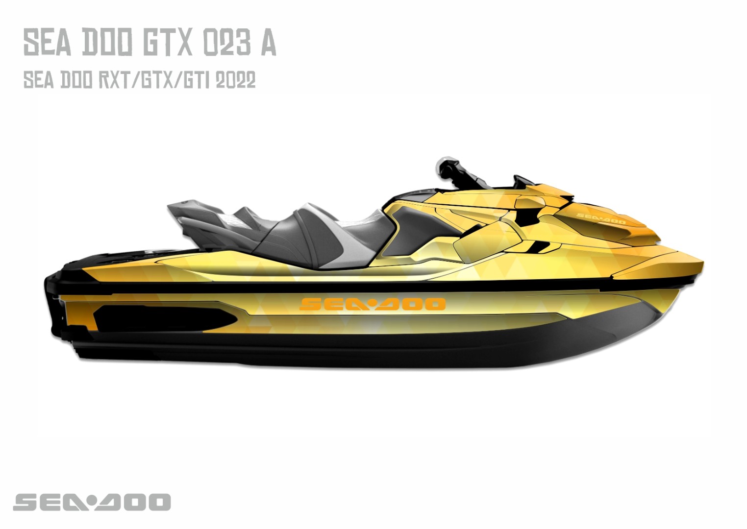 Наклейки на гидроцикл SEA-DOO RXP/GTX 023