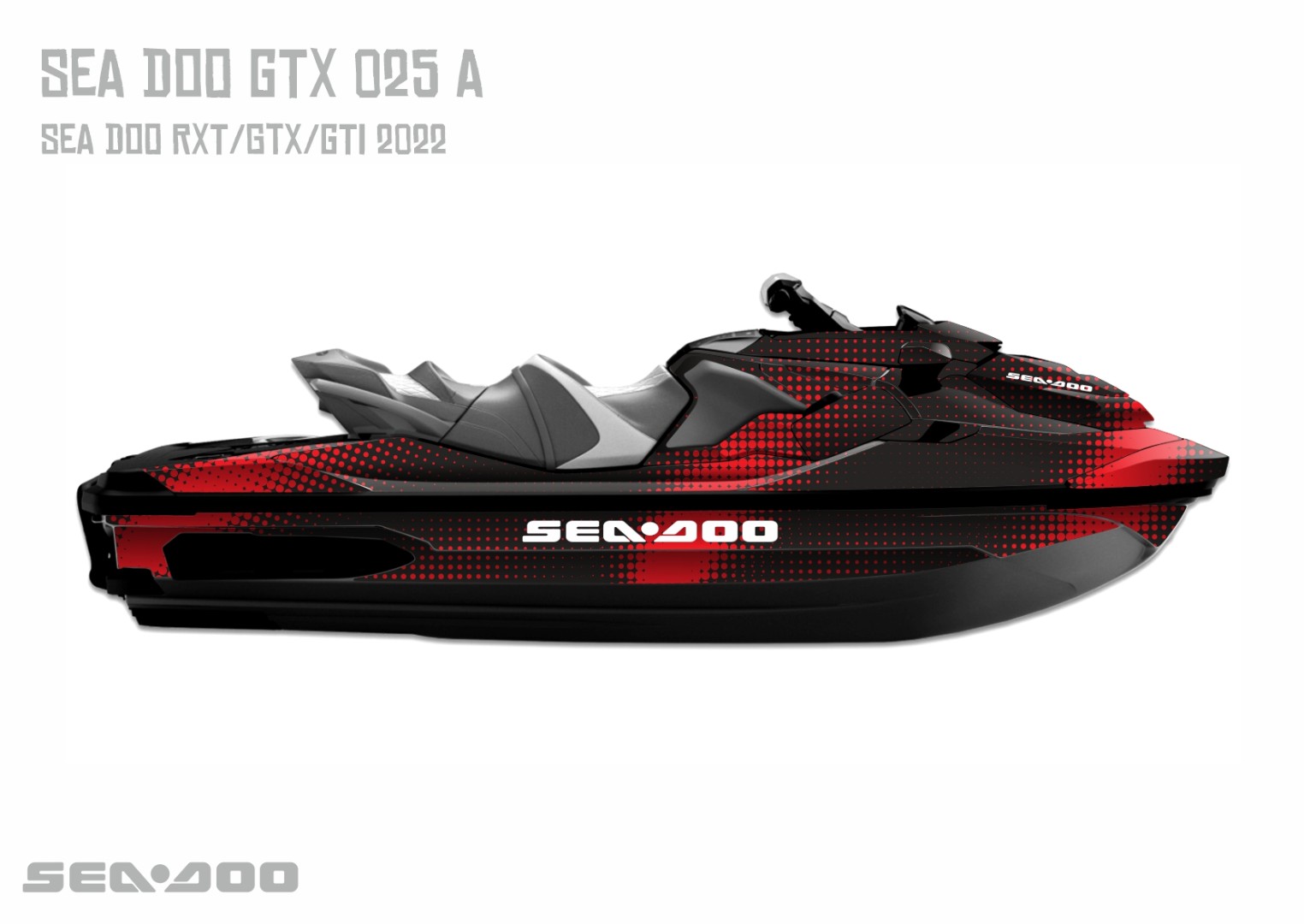 Наклейки на гидроцикл SEA-DOO RXP/GTX 025