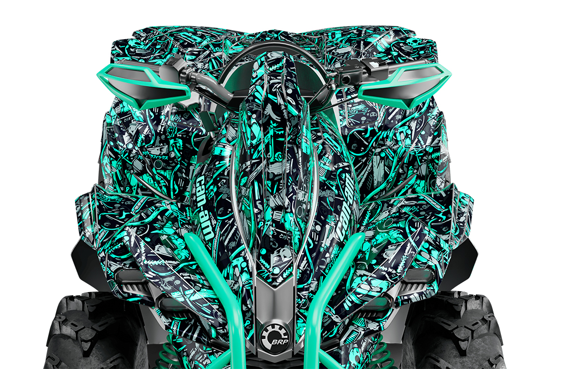 Наклейки CAN-AM RENEGADE 001_2