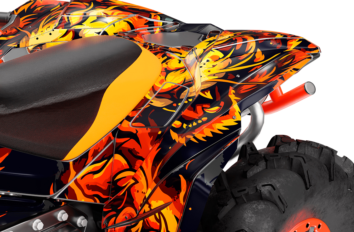 Наклейки CAN-AM RENEGADE 002_3