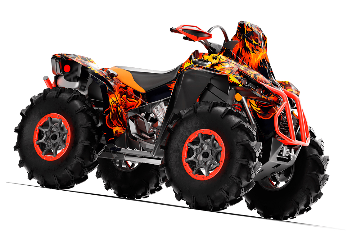 Наклейки CAN-AM RENEGADE 002_0