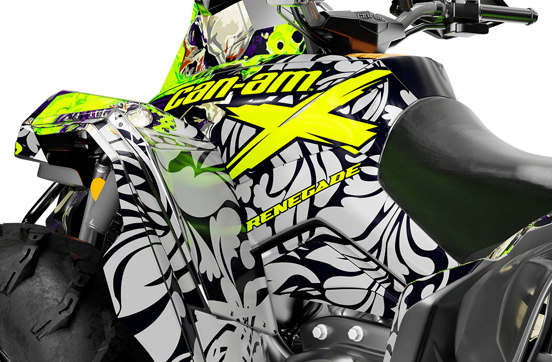 Наклейки CAN-AM RENEGADE 003_1