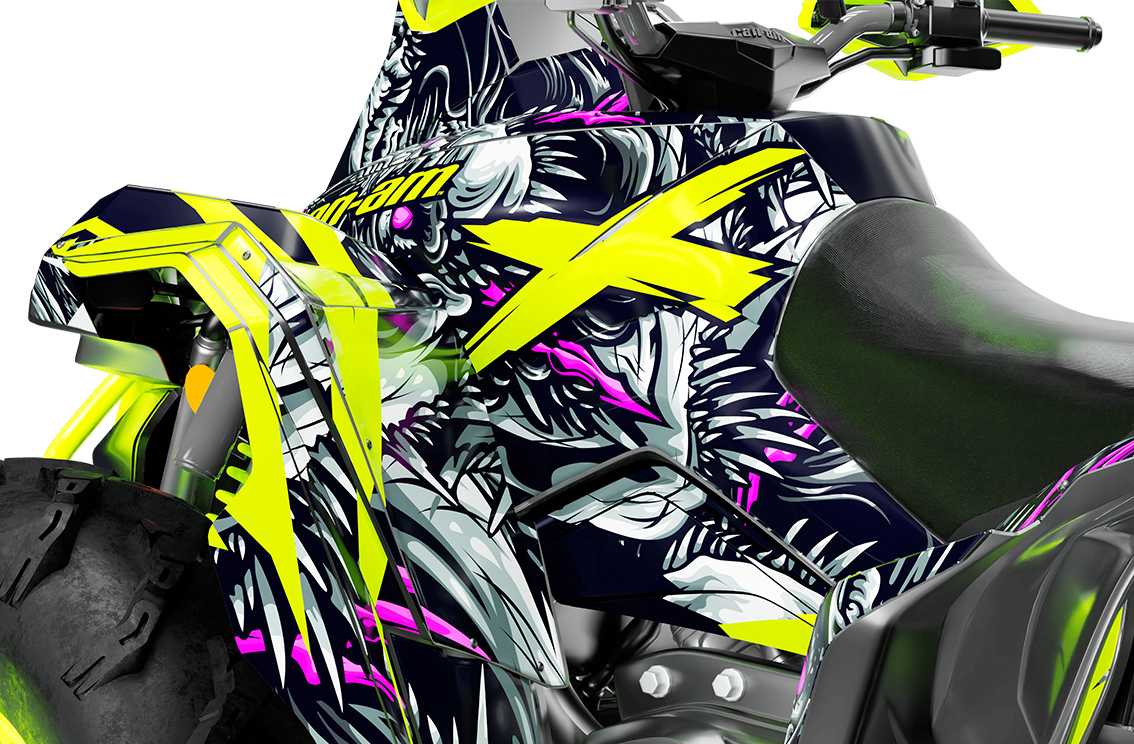 Наклейки CAN-AM RENEGADE 004_1