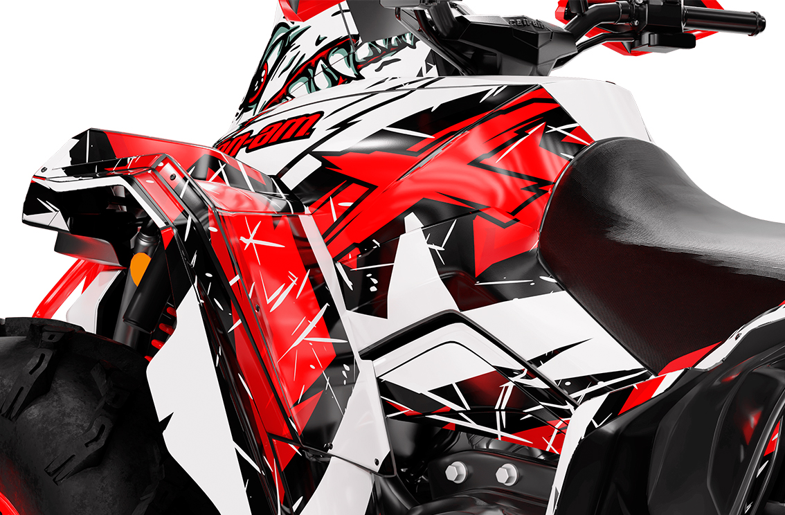 Наклейки CAN-AM RENEGADE 005_1