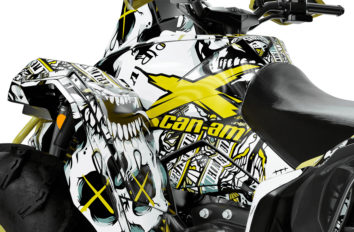 Наклейки CAN-AM RENEGADE 007_1