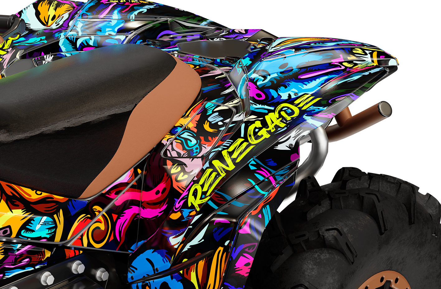 Наклейки CAN-AM RENEGADE 008_3