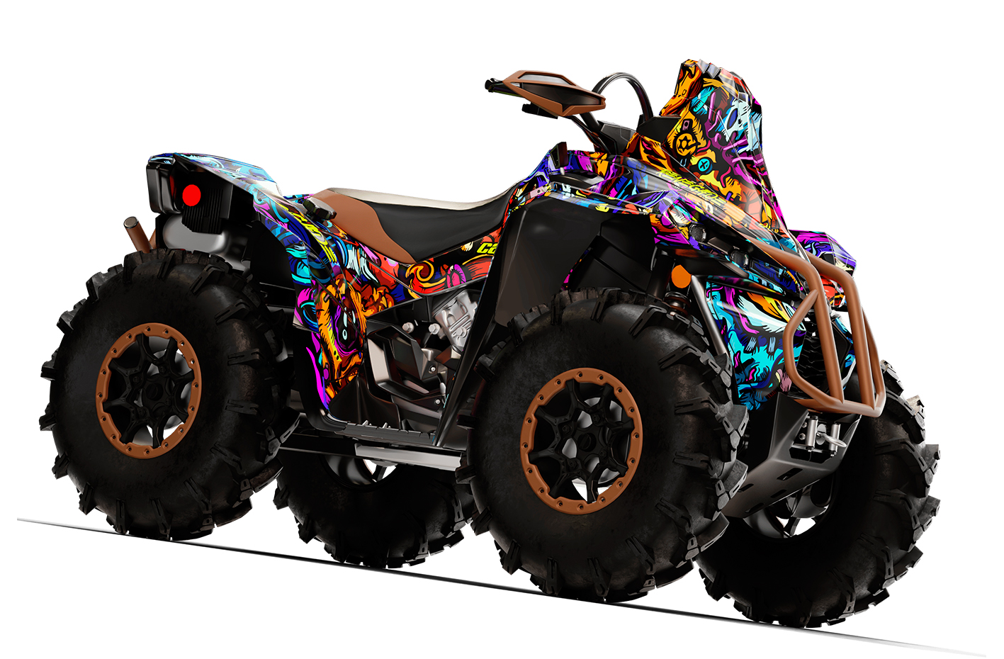 Наклейки CAN-AM RENEGADE 008_0