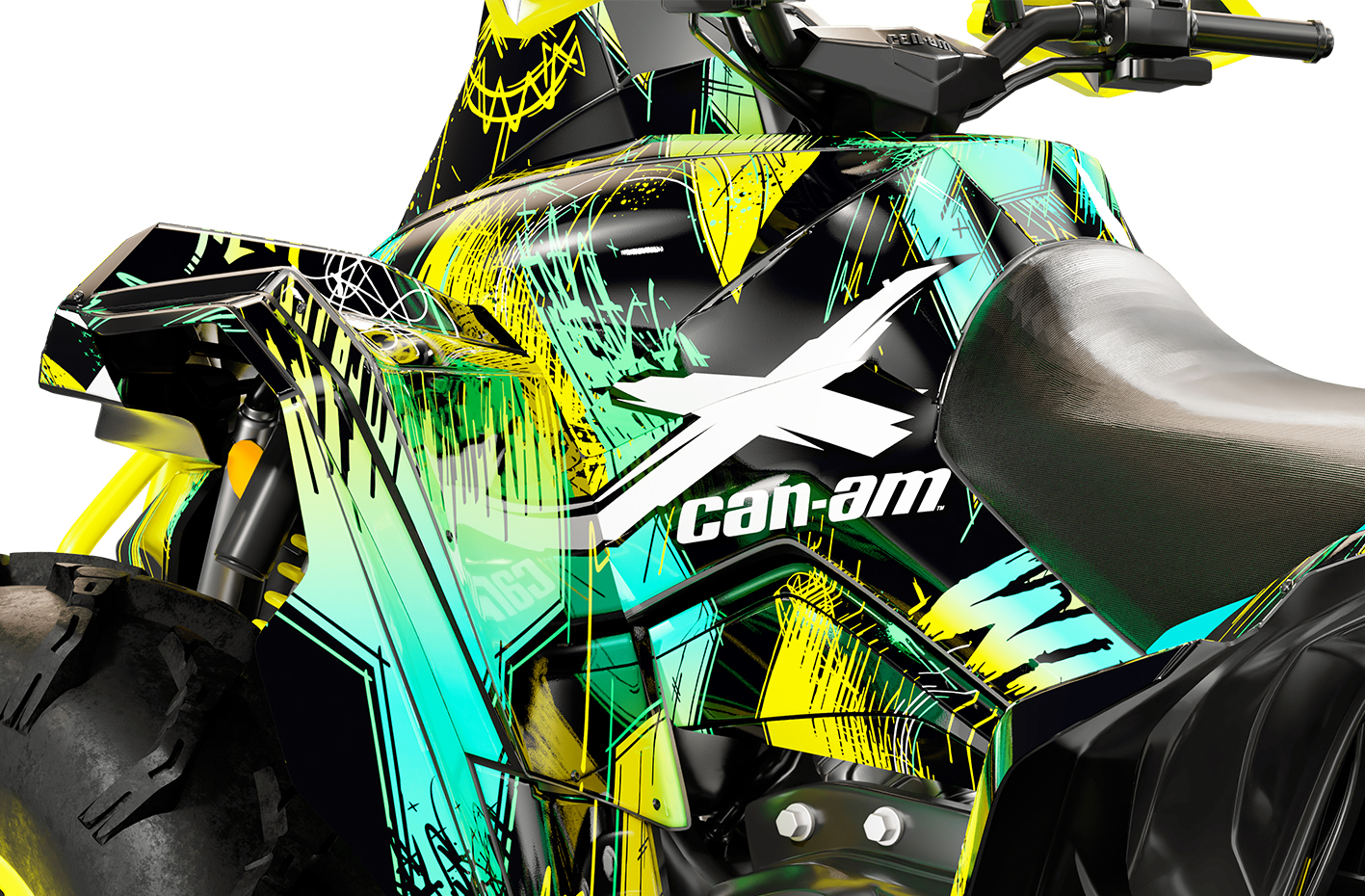 Наклейки CAN-AM RENEGADE 012_1