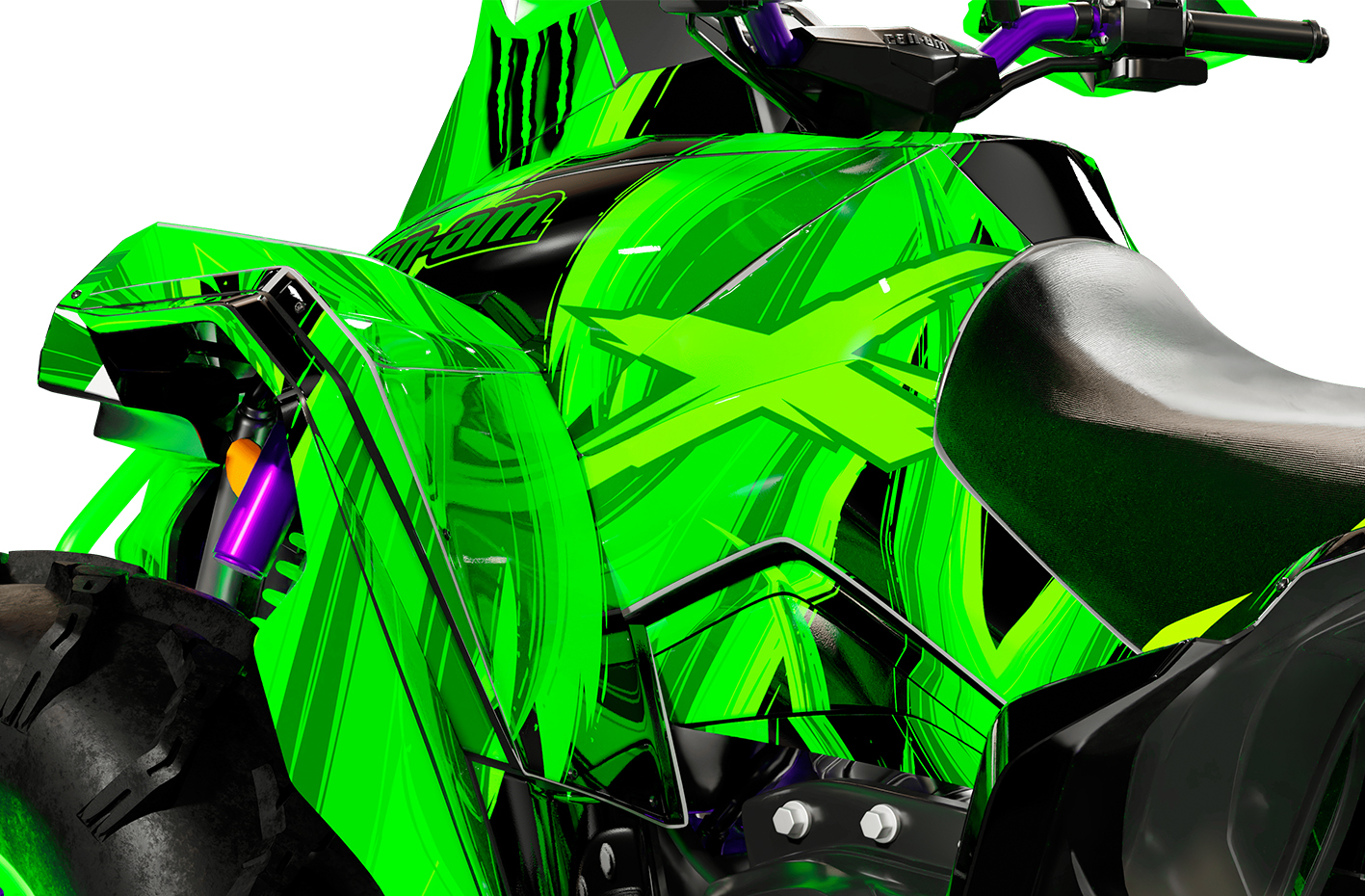 Наклейки CAN-AM RENEGADE 014_1