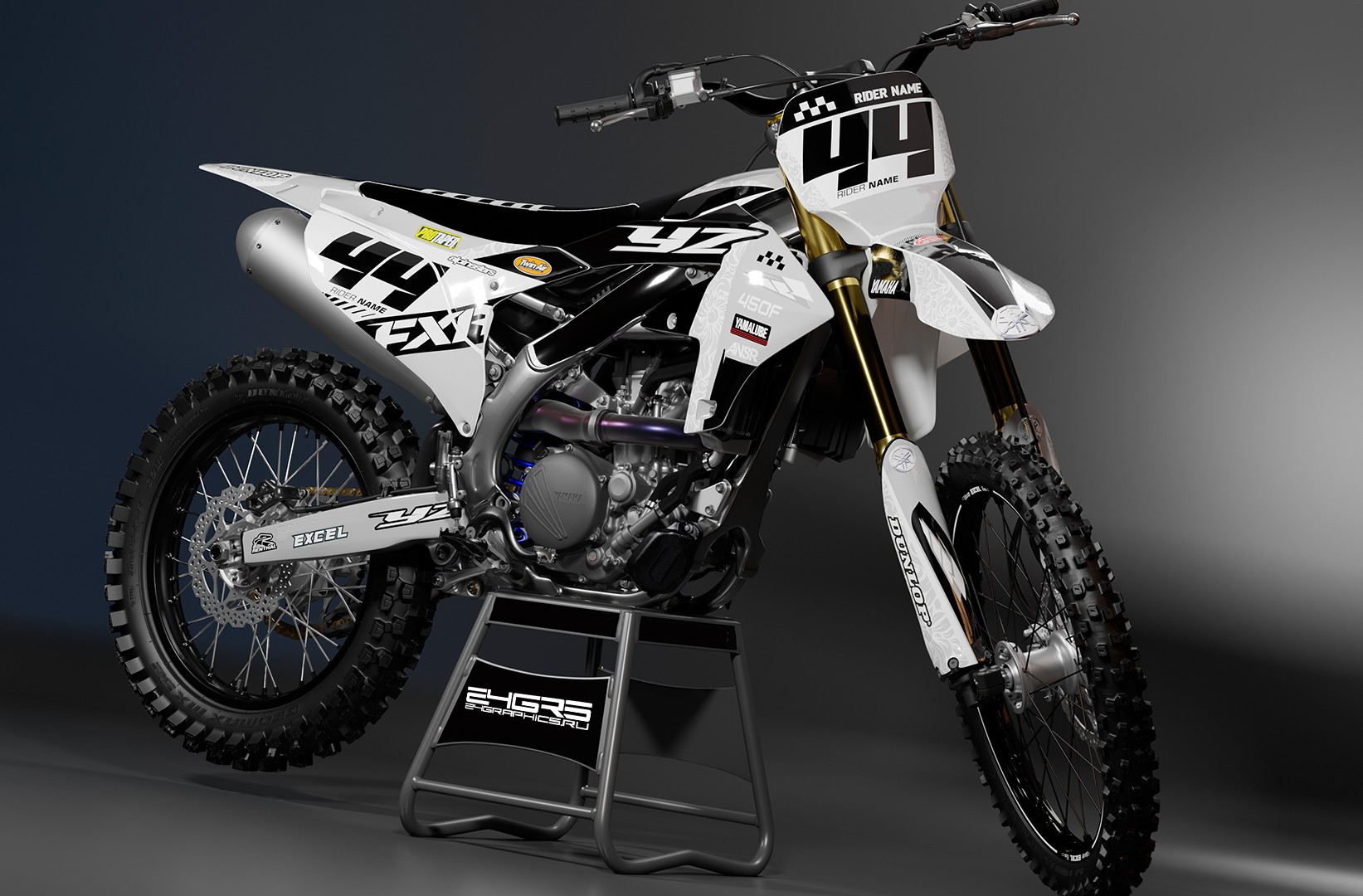 Наклейки на мотоцикл YAMAHA 063_1