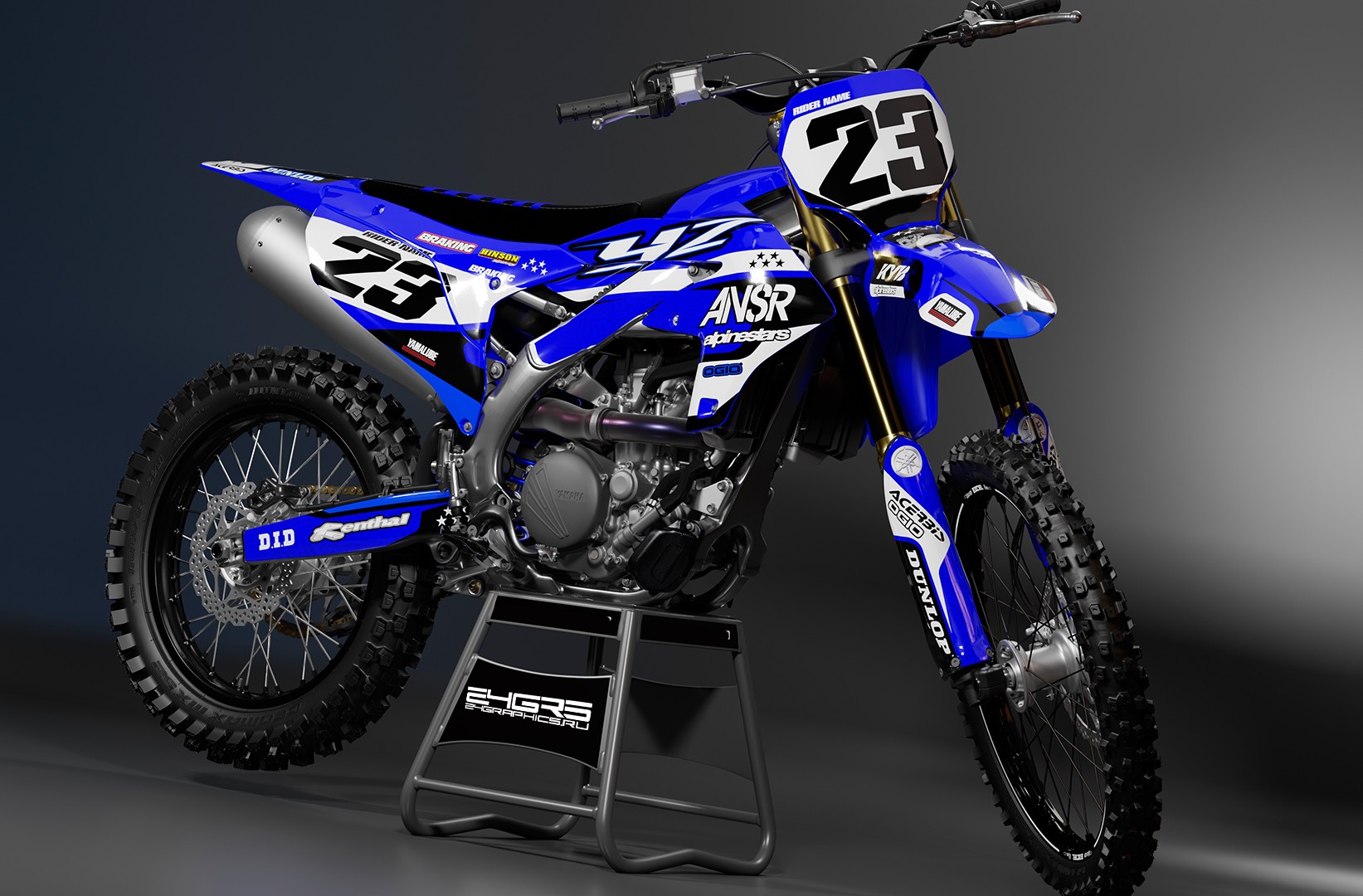 Наклейки на мотоцикл YAMAHA 064_0