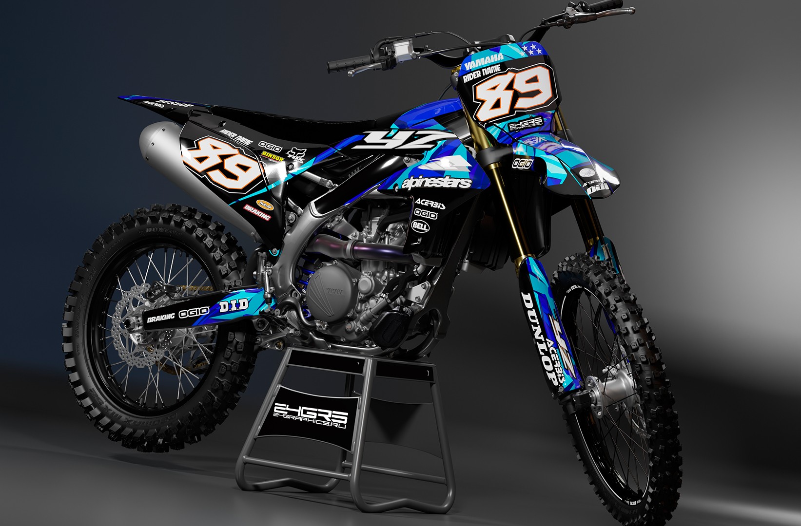 Наклейки на мотоцикл YAMAHA 065_0