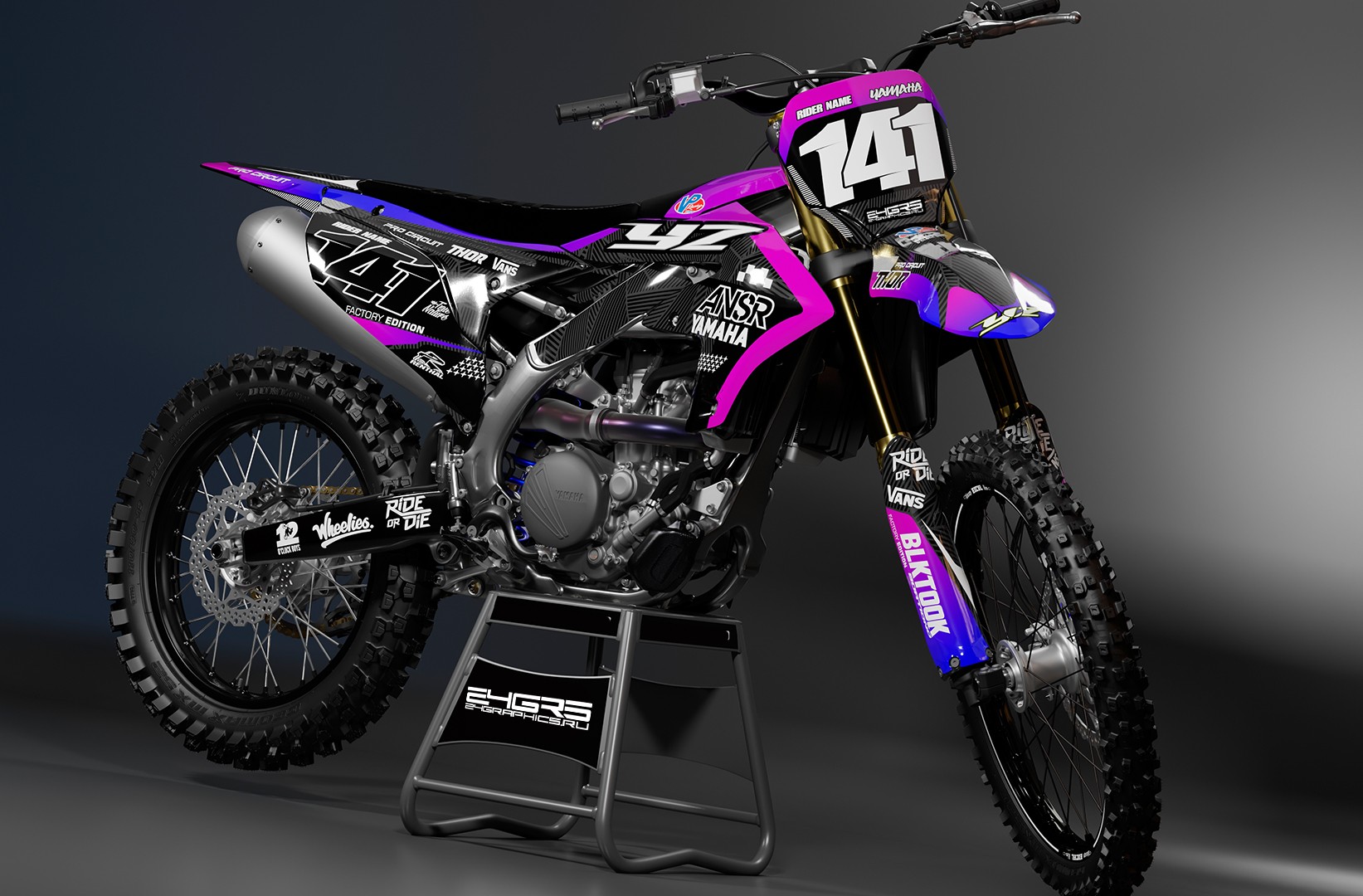 Наклейки на мотоцикл YAMAHA 066_1