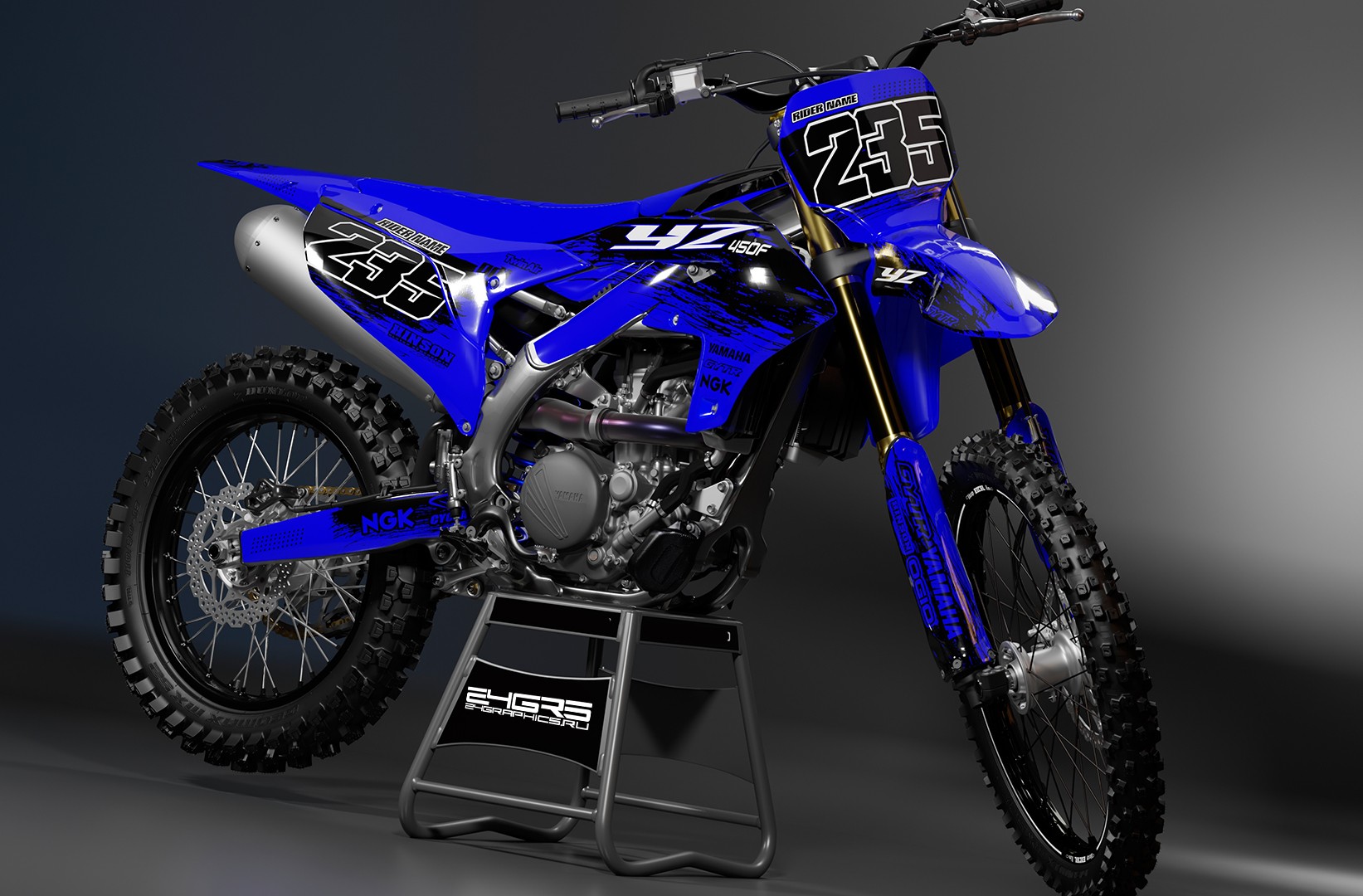 Наклейки на мотоцикл YAMAHA 068_0