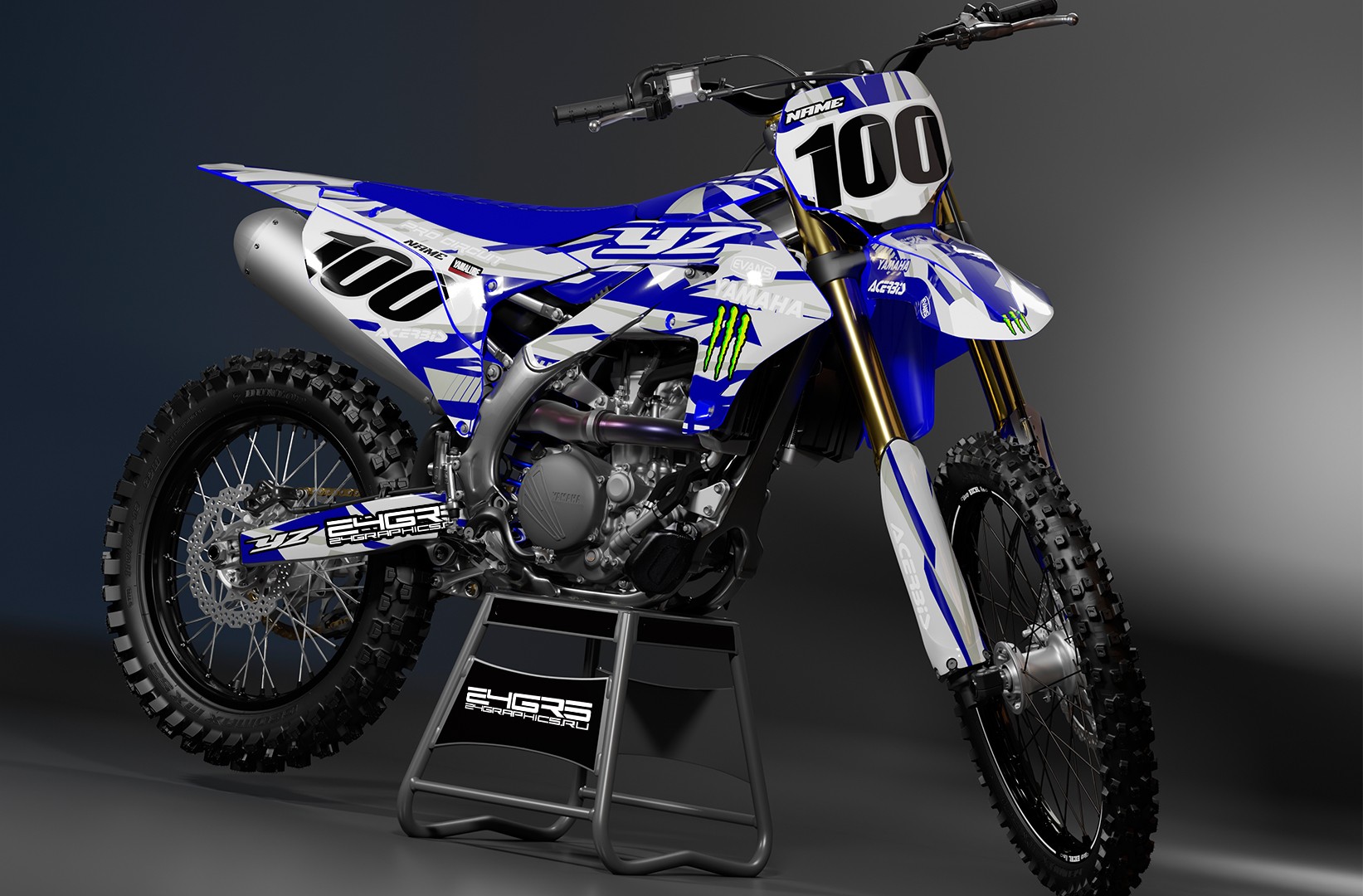 Наклейки на мотоцикл YAMAHA 069_0