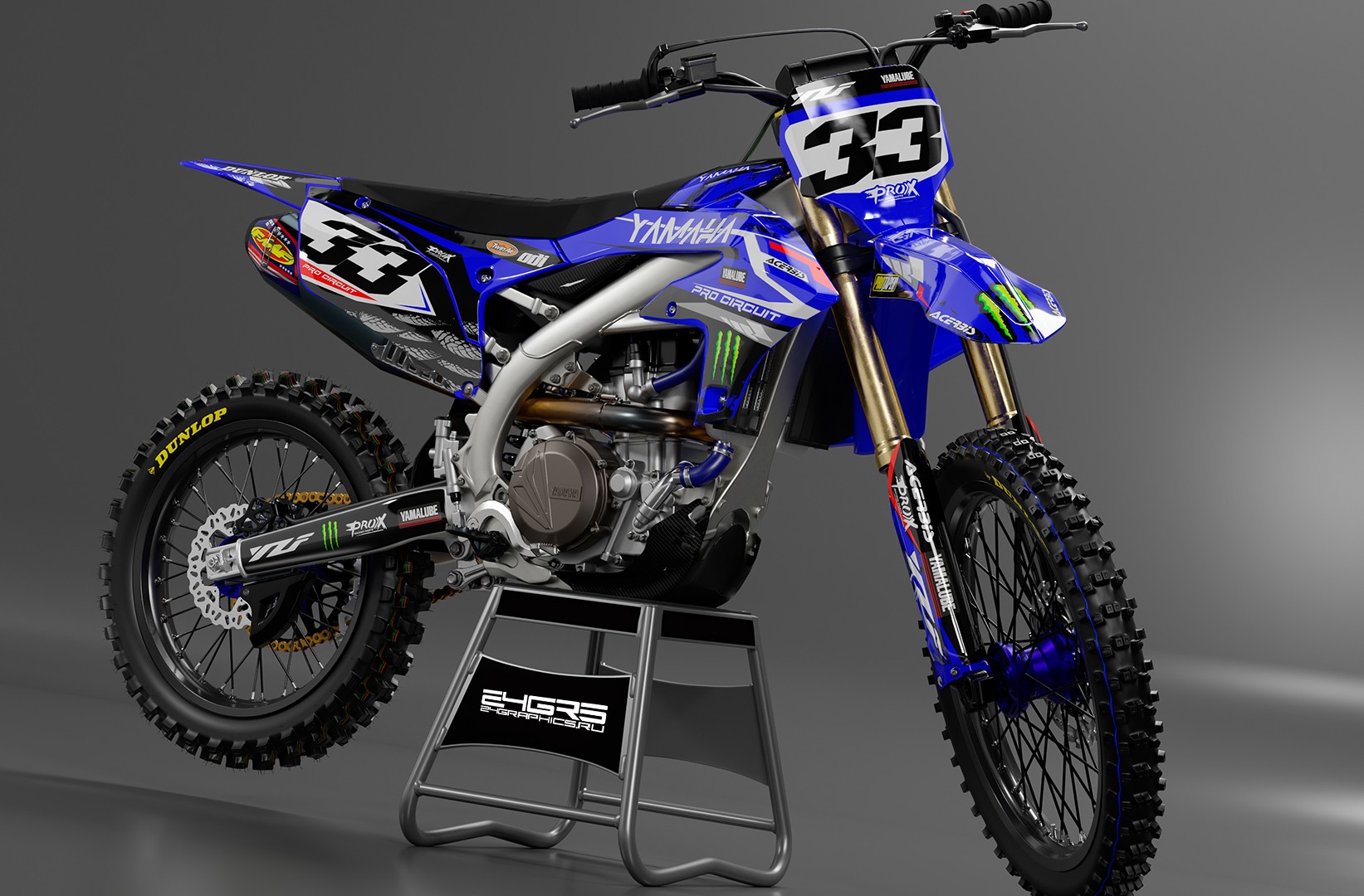 Наклейки на мотоцикл YAMAHA 079_0