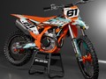 Наклейки на мотоцикл KTM 052_1