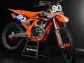 Наклейки на мотоцикл KTM 057_0