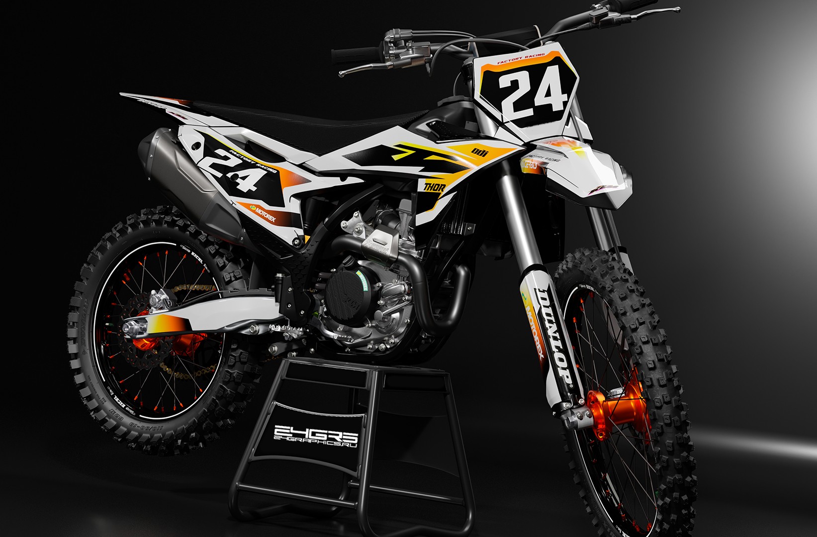 Наклейки на мотоцикл KTM 060