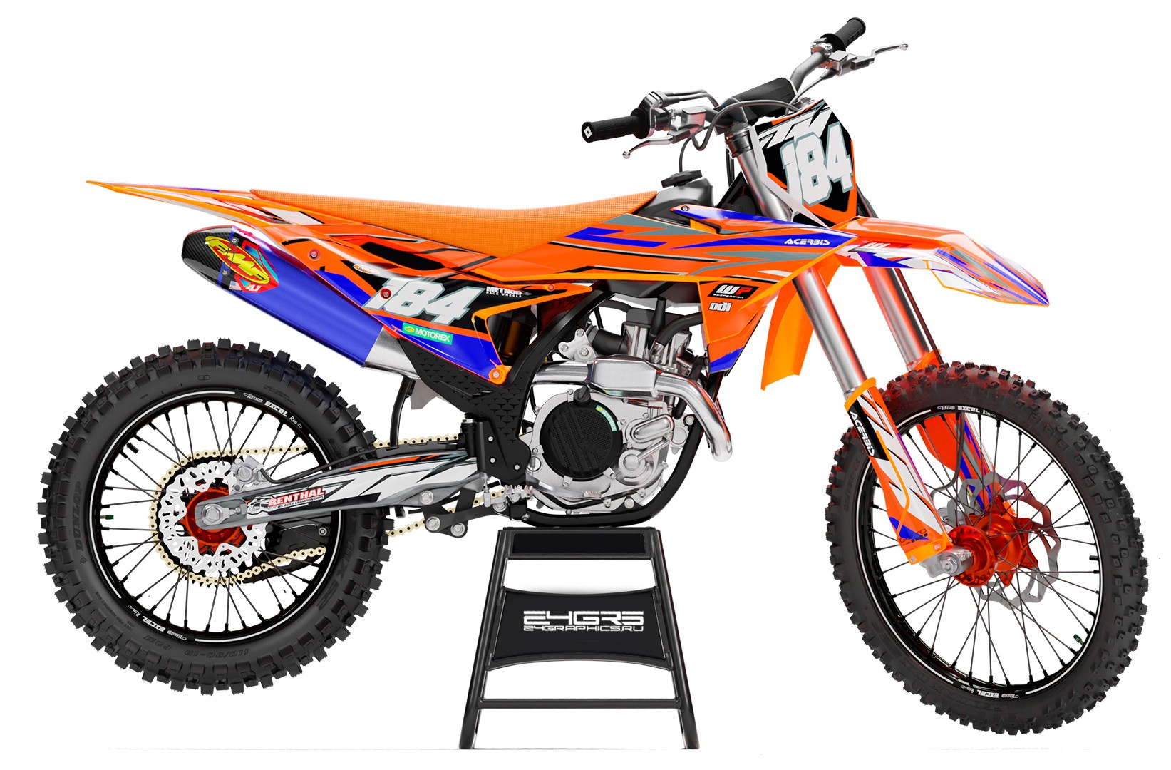 Наклейки на мотоцикл KTM 064_1
