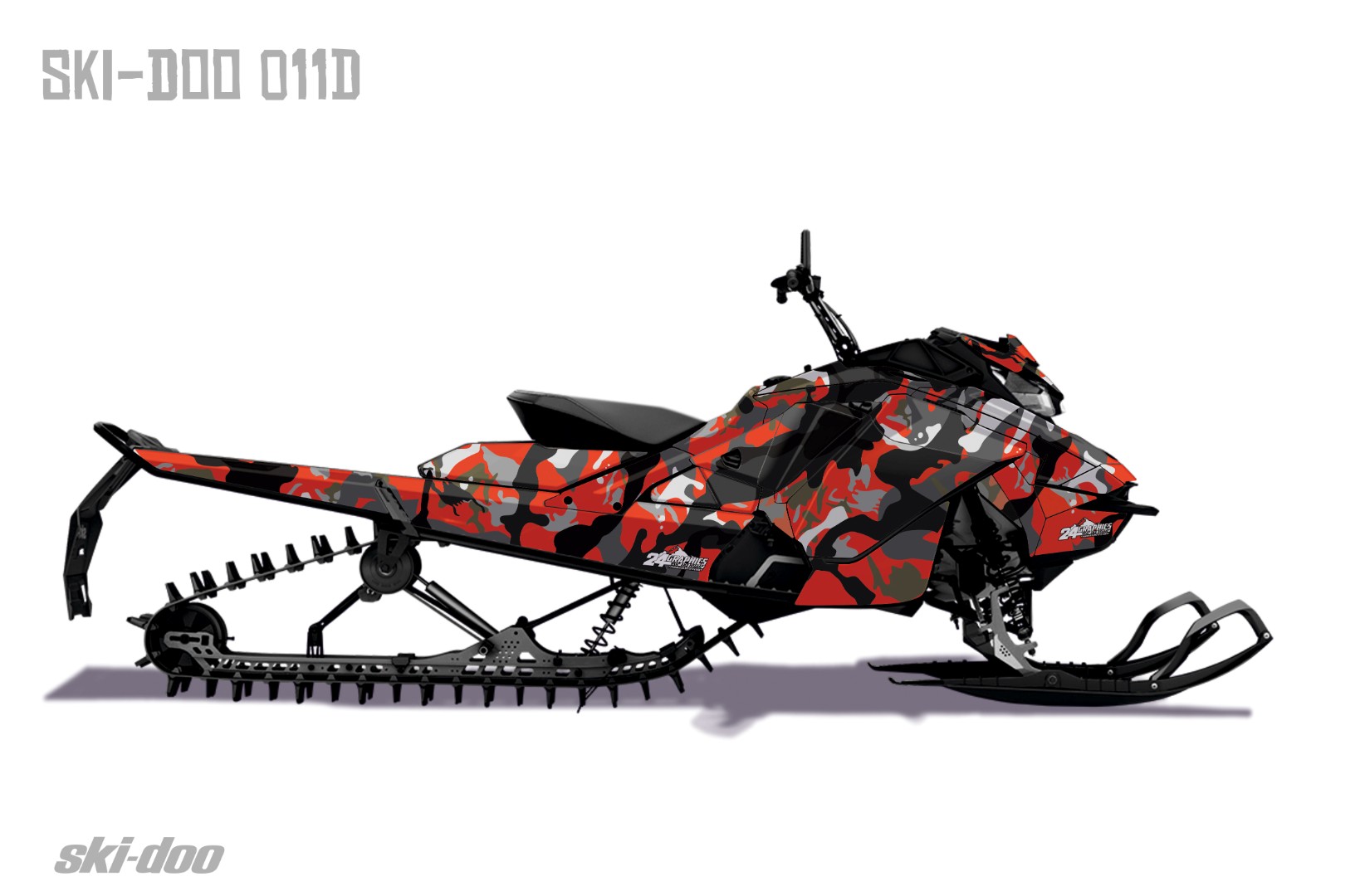 Наклейки Ski-doo Summit G4 011_3