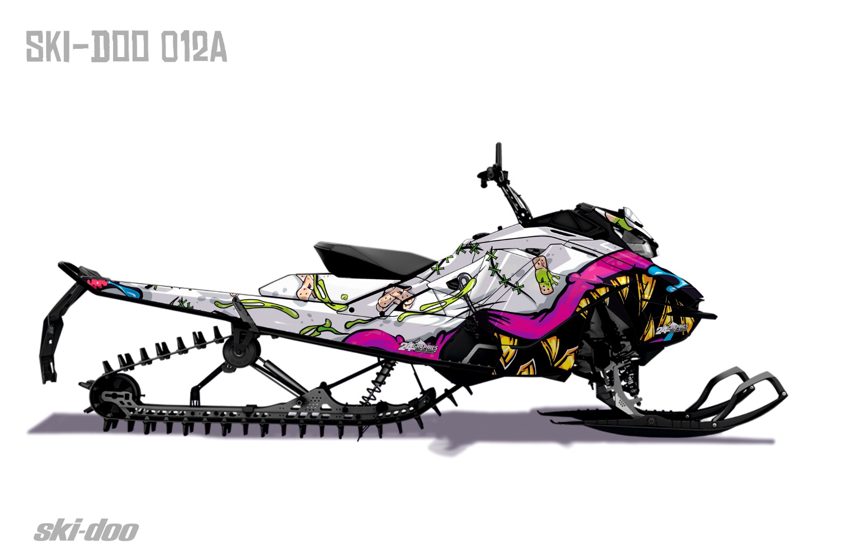 Наклейки Ski-doo Summit G4 012