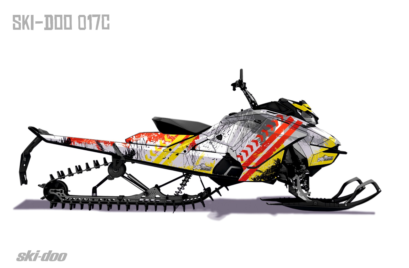 Наклейки Ski-doo Summit G4 017_2