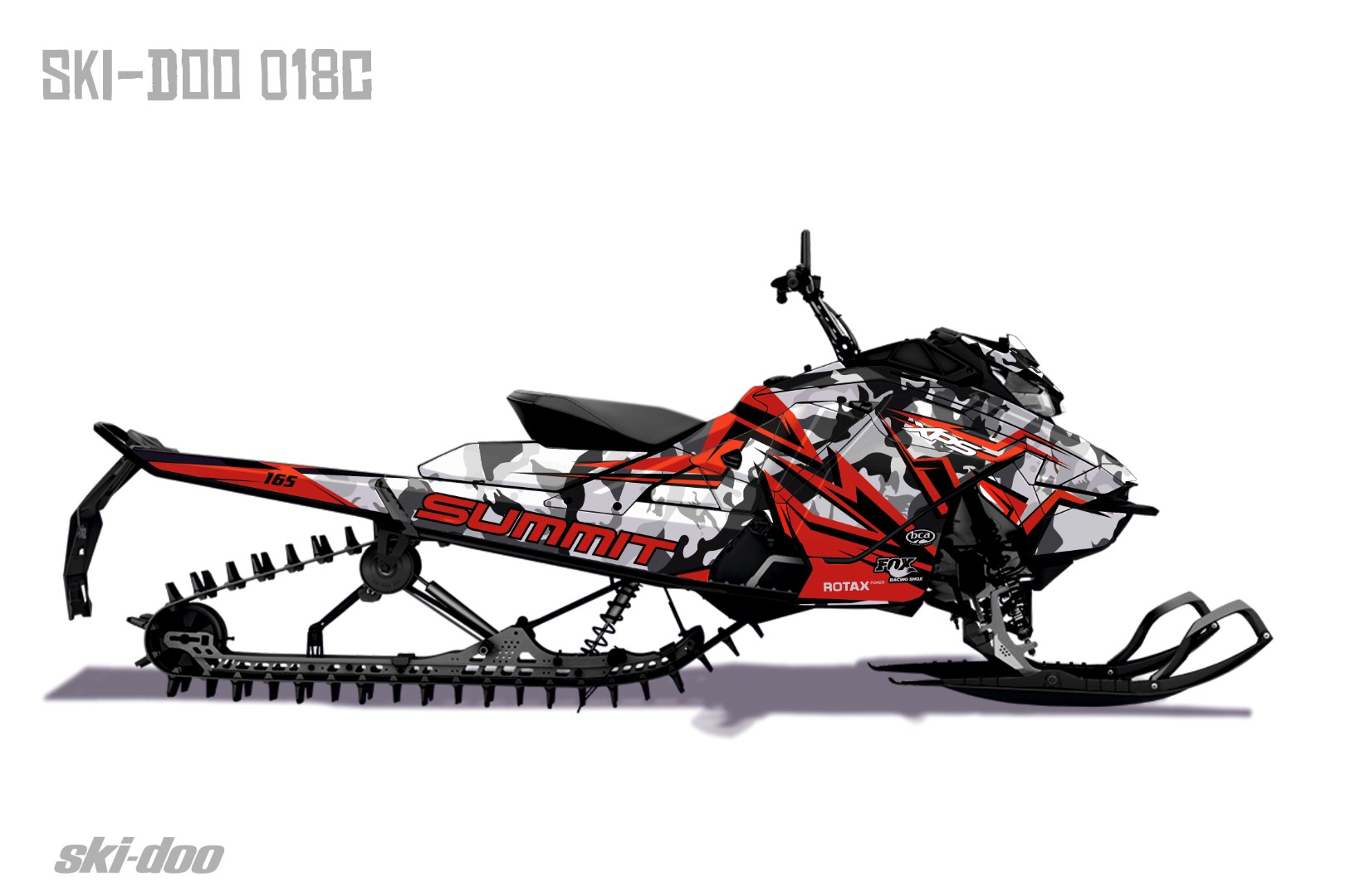 Наклейки Ski-doo Summit G4 018_2