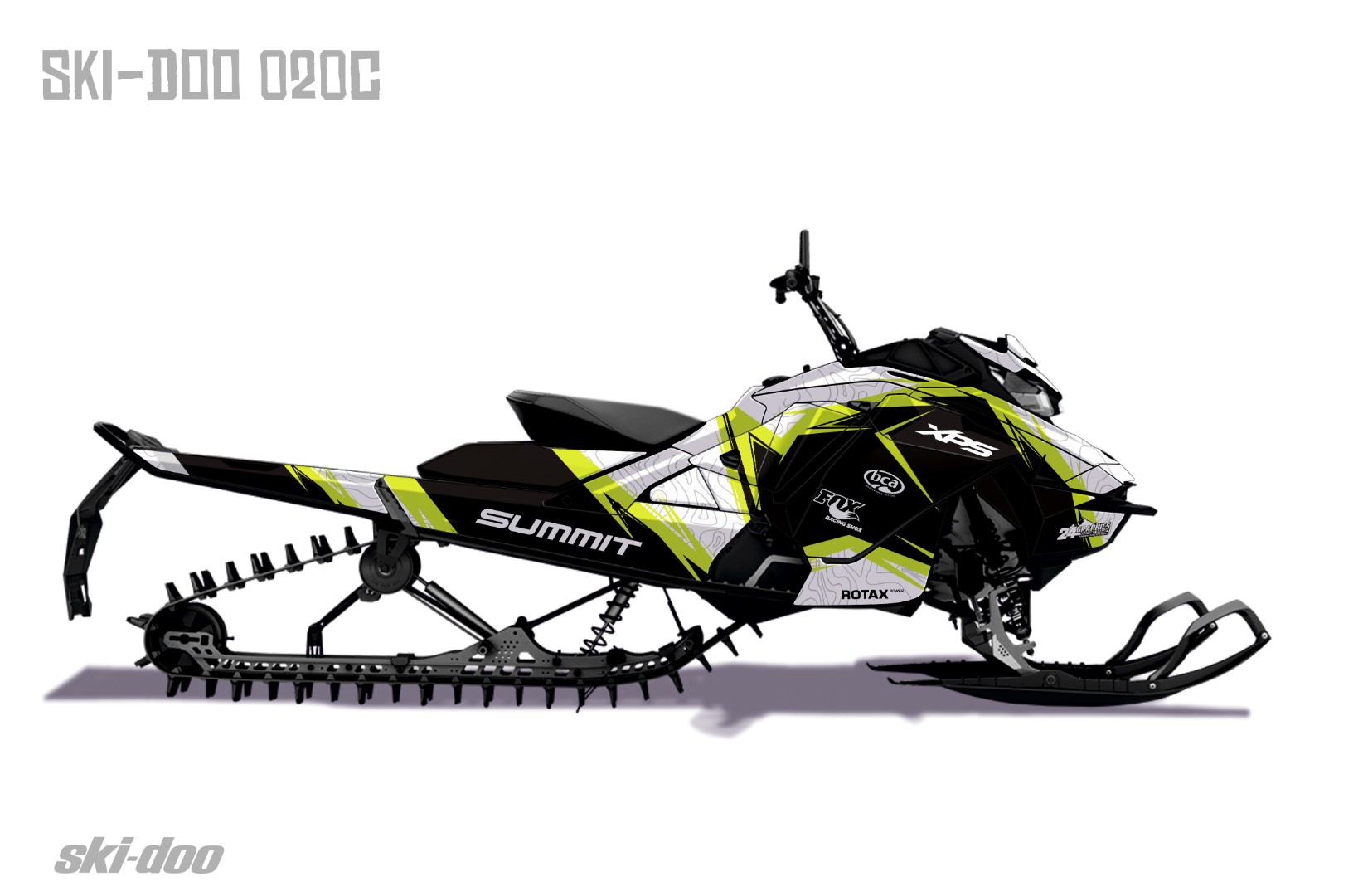 Наклейки Ski-doo Summit G4 020_2