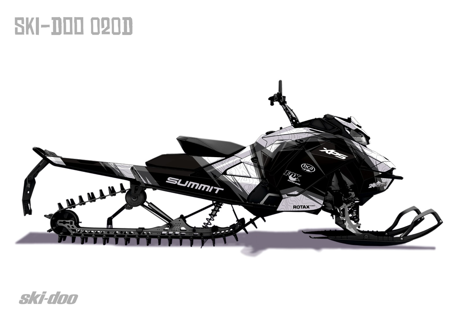 Наклейки Ski-doo Summit G4 020_3