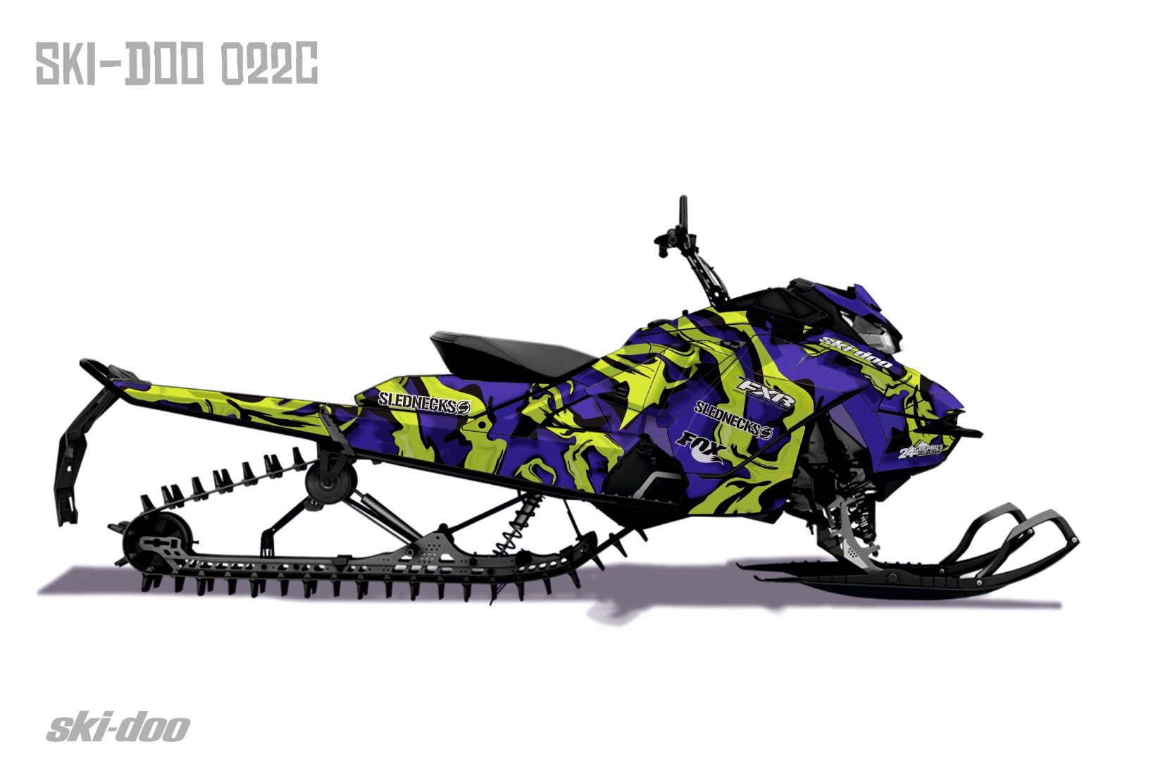 Наклейки Ski-doo Summit G4 022_2