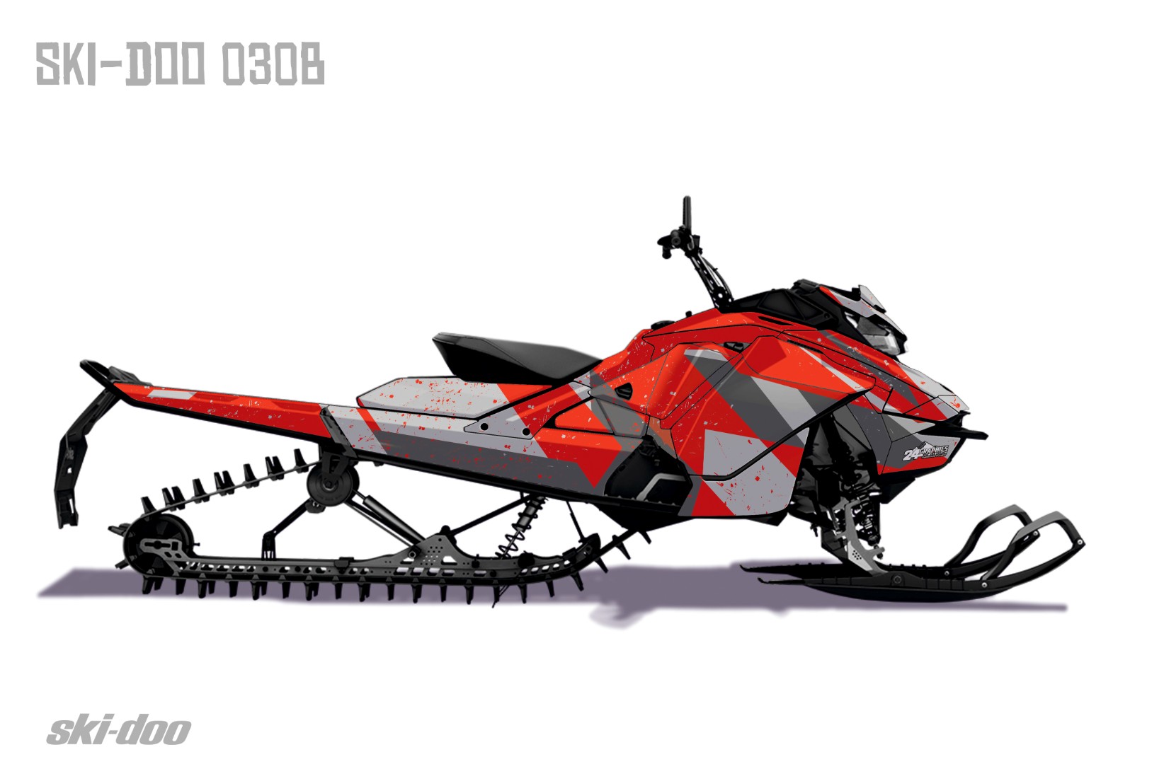 Наклейки Ski-doo Summit G4 030_1