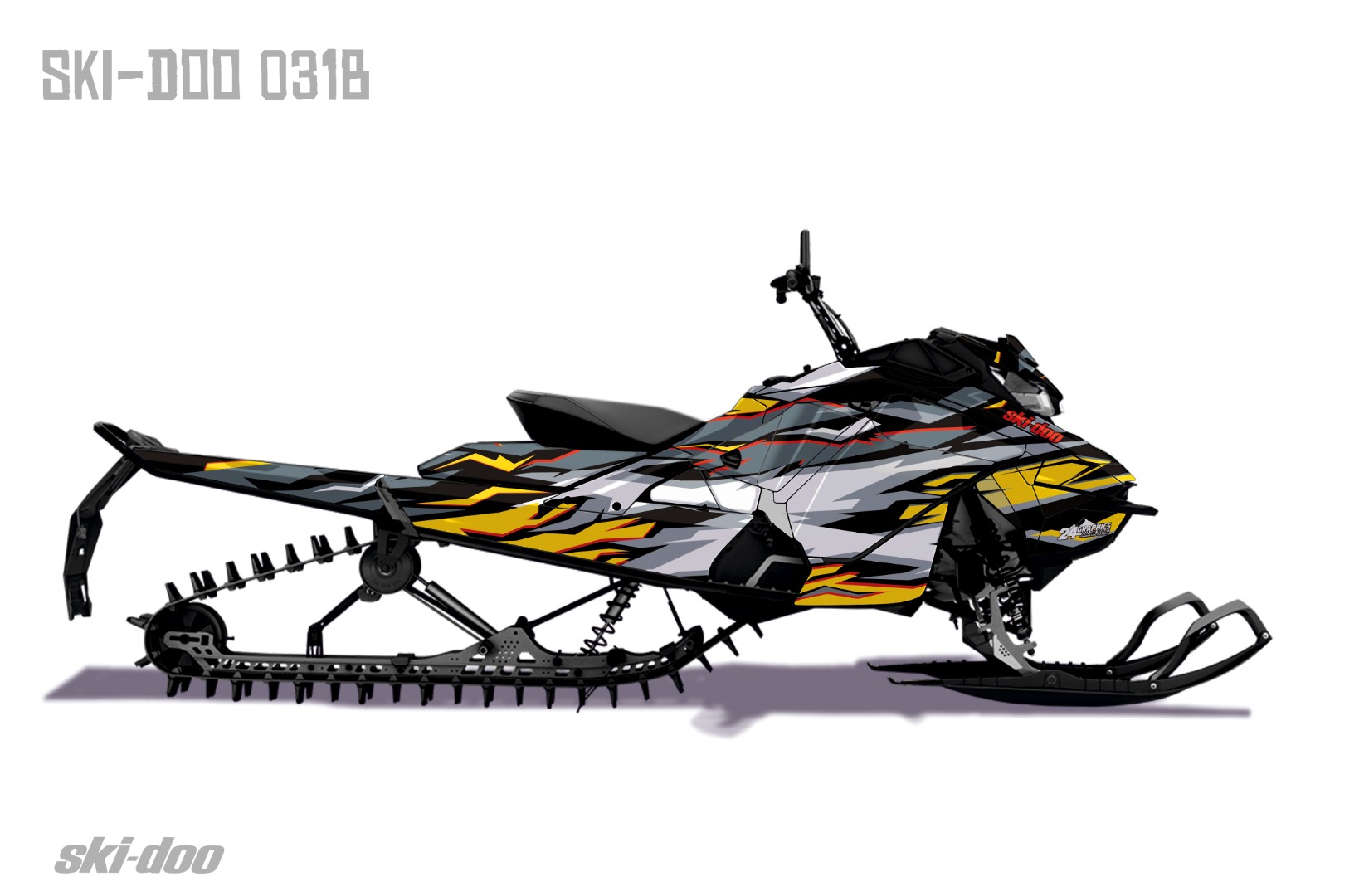 Наклейки Ski-doo Summit G4 031_1