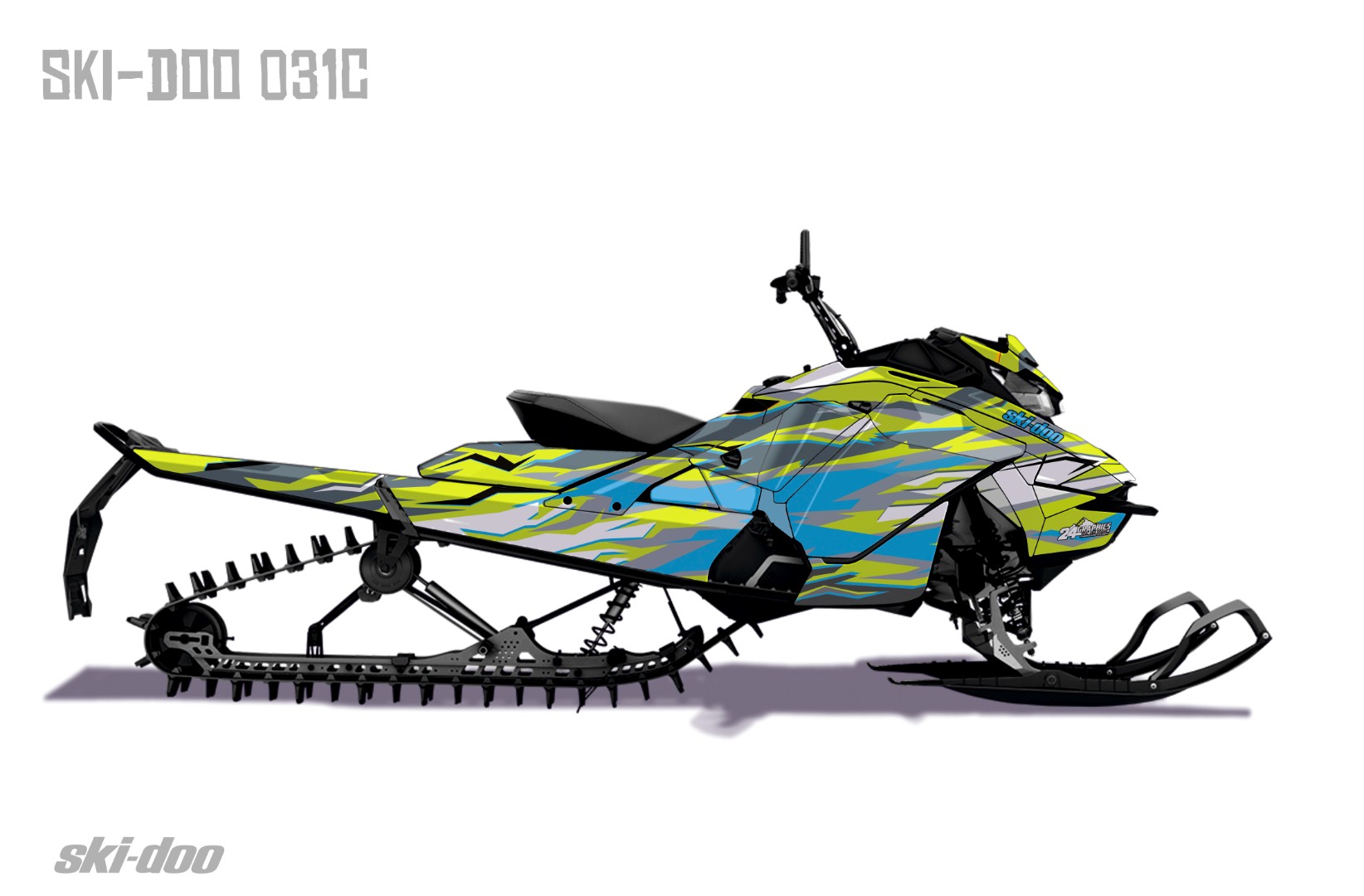 Наклейки Ski-doo Summit G4 031_2