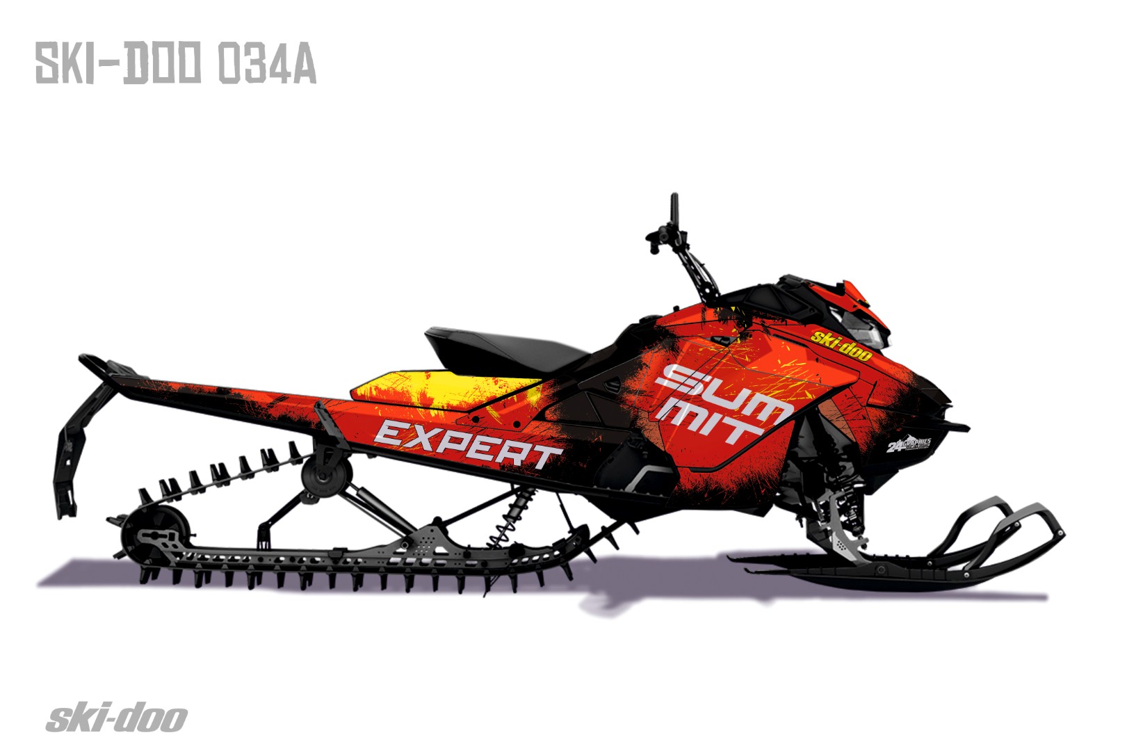 Наклейки Ski-doo Summit G4 034