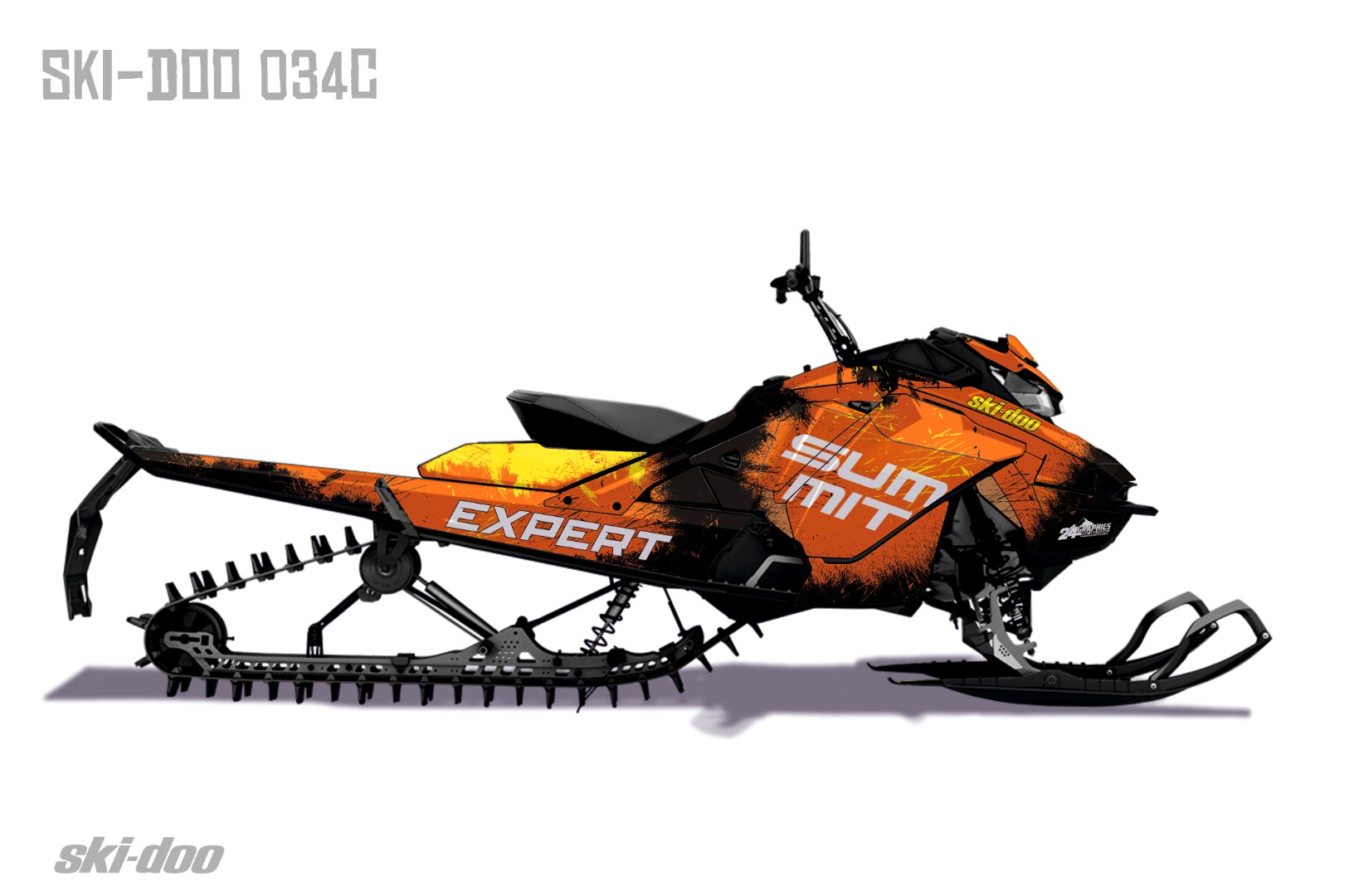 Наклейки Ski-doo Summit G4 034_2