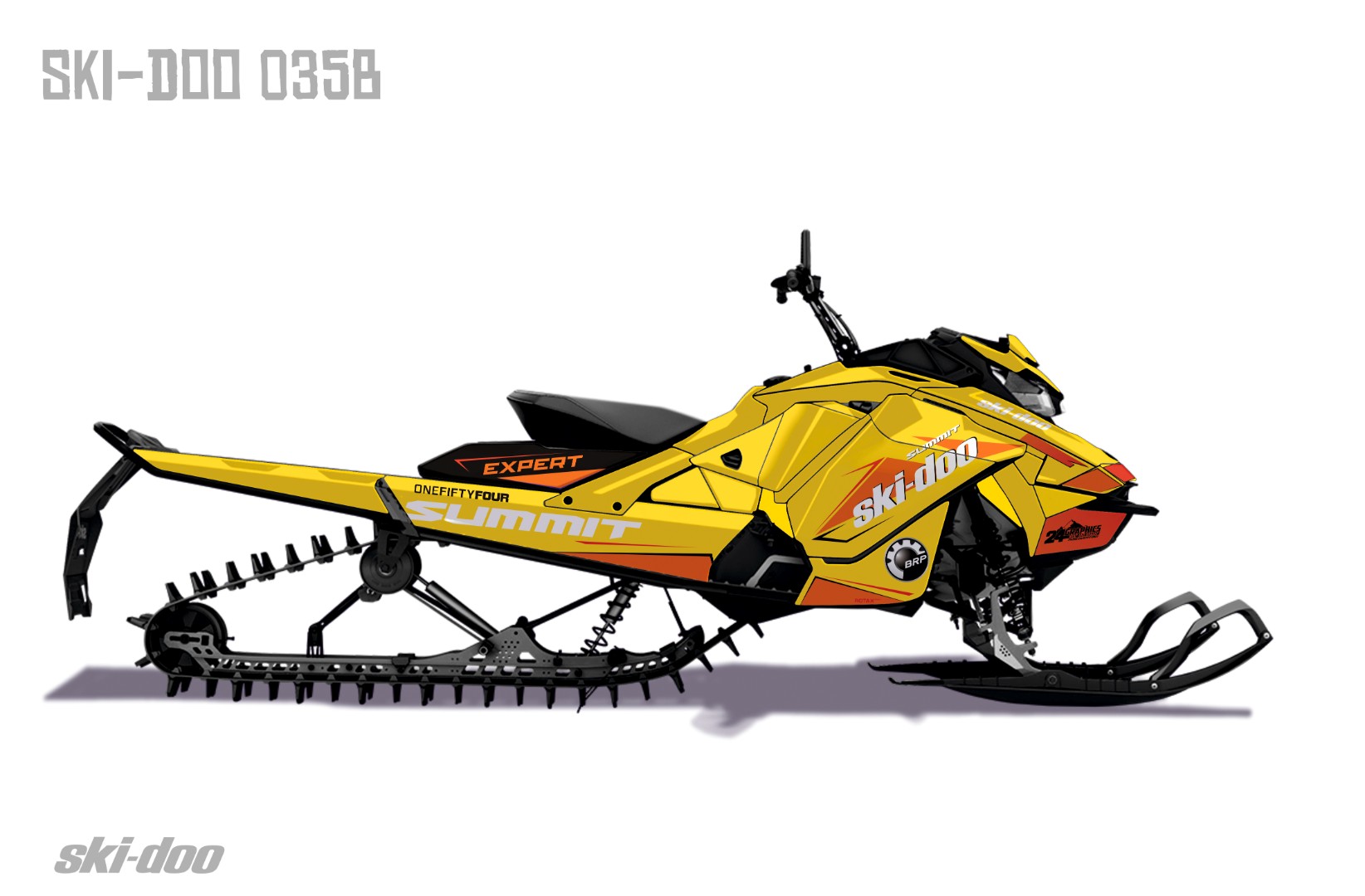 Наклейки Ski-doo Summit G4 035_1