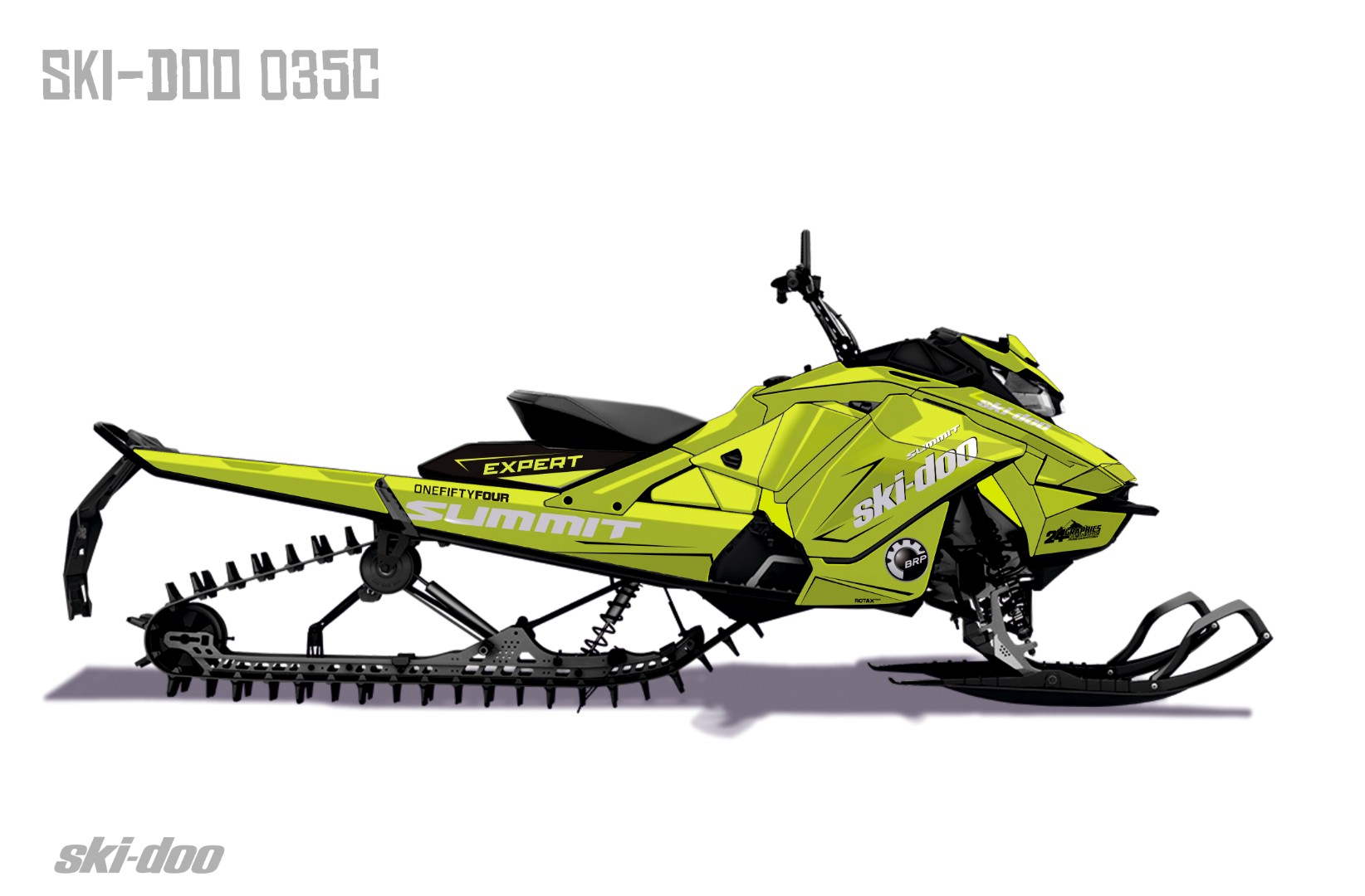 Наклейки Ski-doo Summit G4 035_2