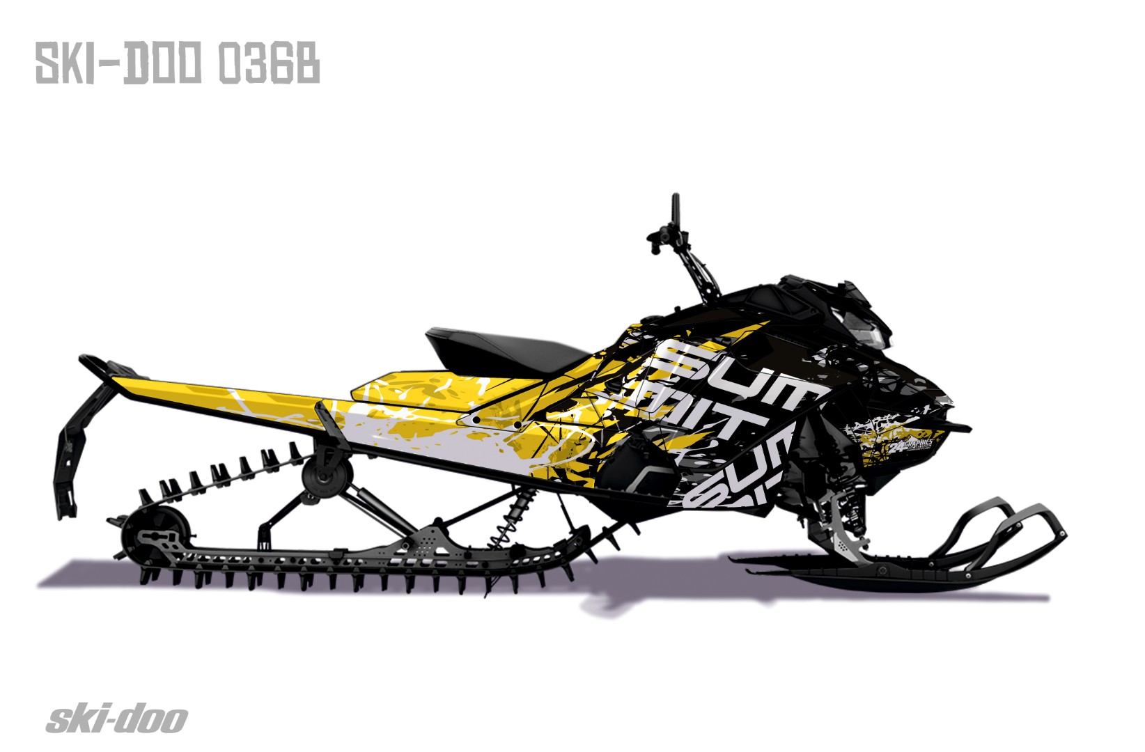 Наклейки Ski-doo Summit G4 036_1