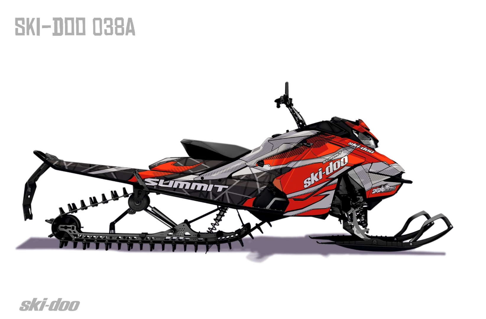 Наклейки Ski-doo Summit G4 038