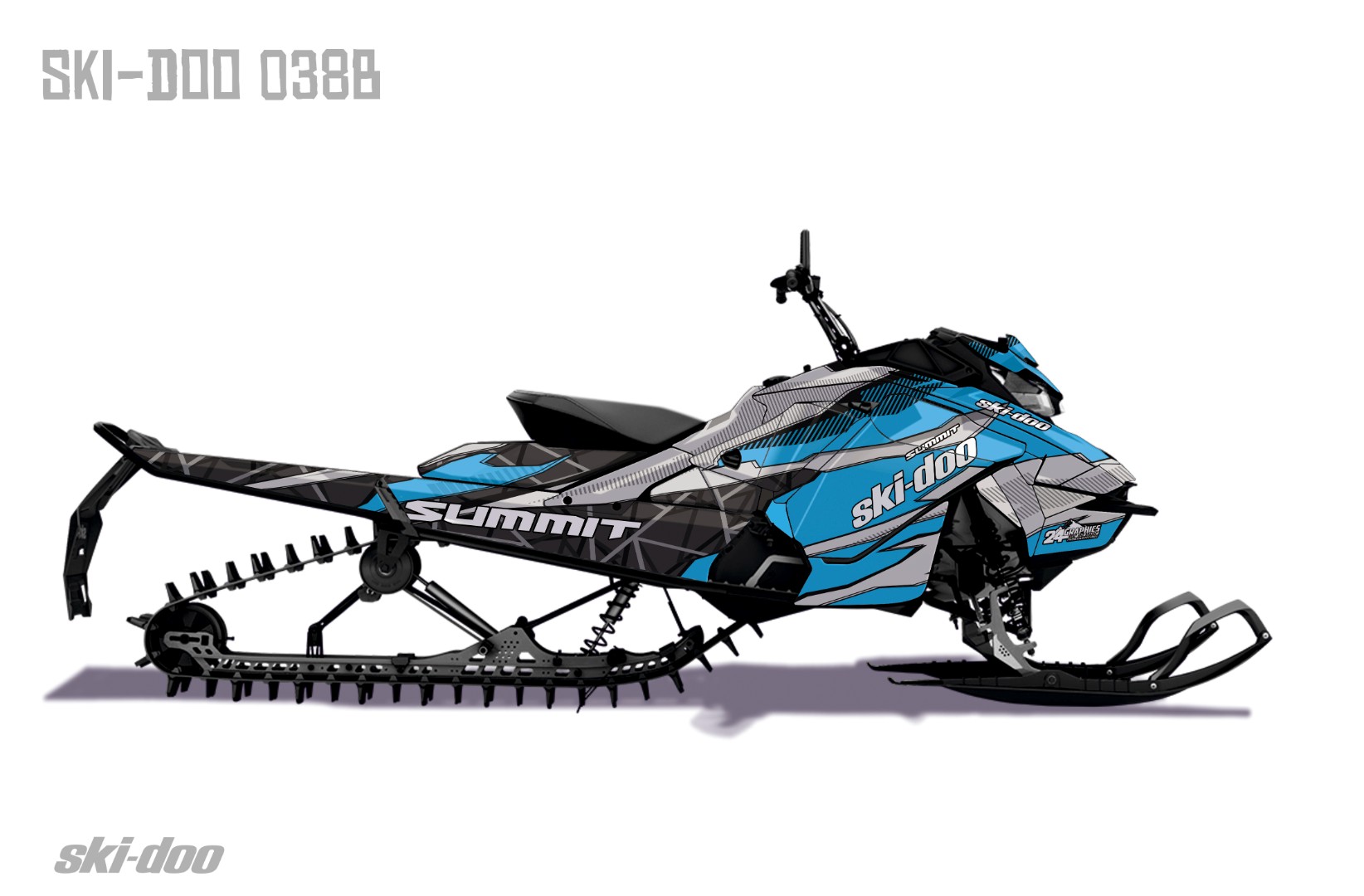 Наклейки Ski-doo Summit G4 038_1