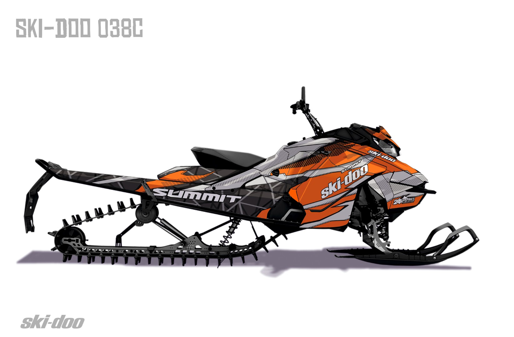 Наклейки Ski-doo Summit G4 038_2