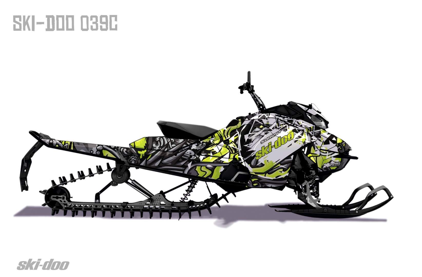 Наклейки Ski-doo Summit G4 039_2