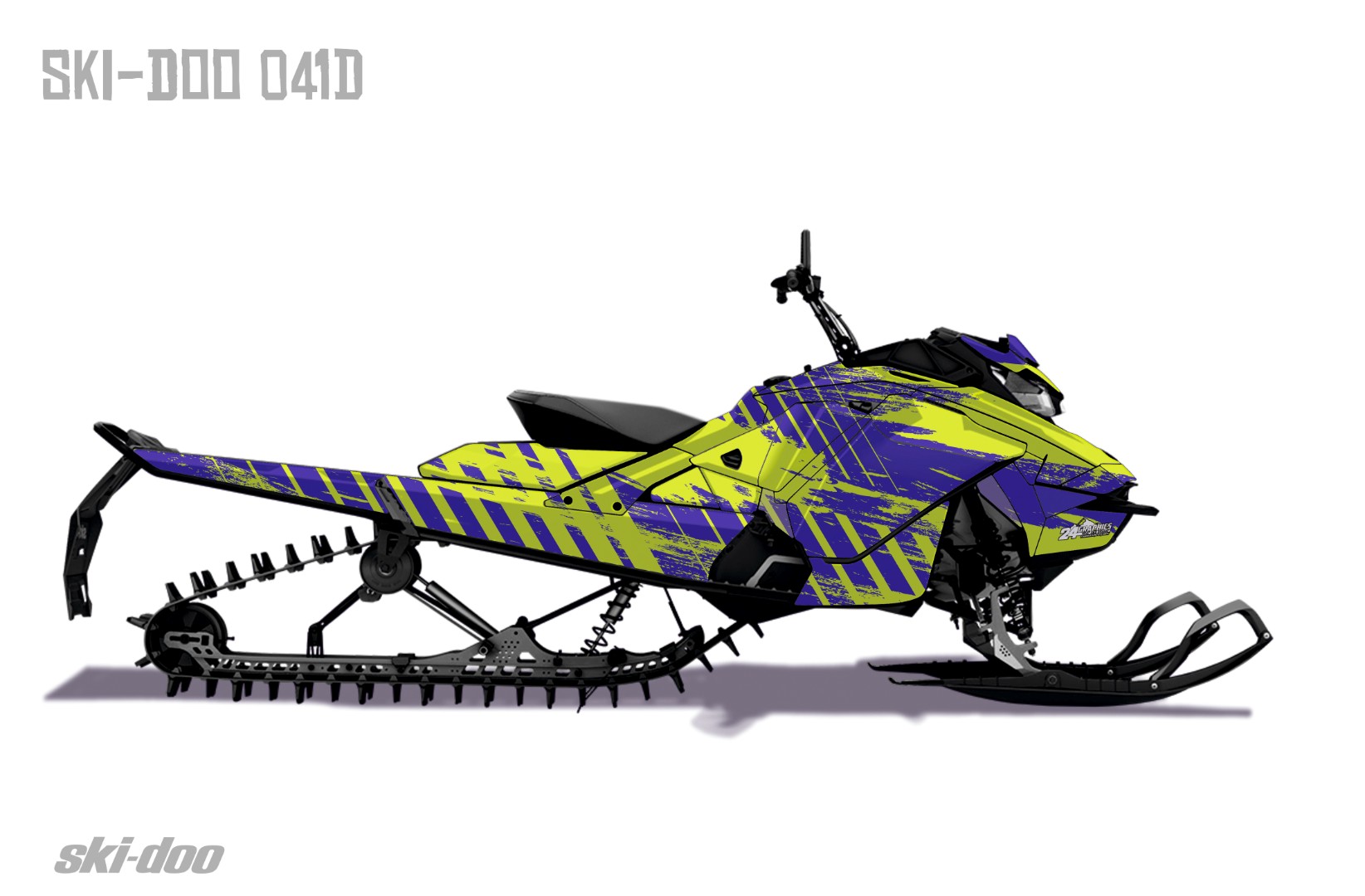 Наклейки Ski-doo Summit G4 041_3