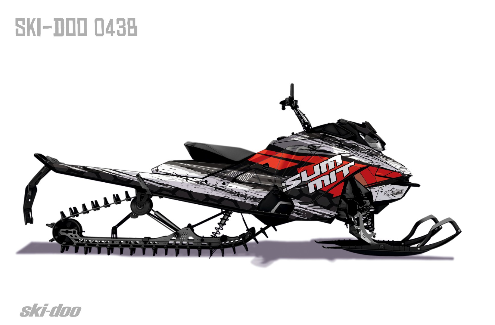 Наклейки Ski-doo Summit G4 043_1