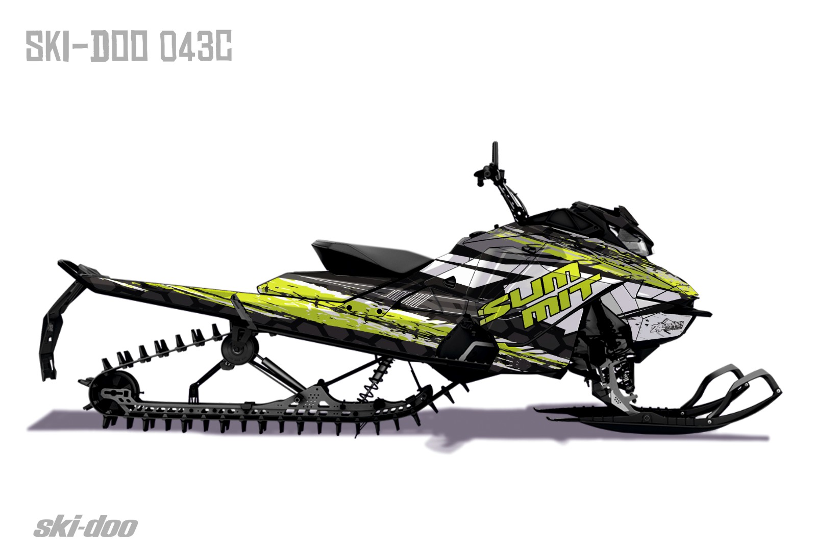 Наклейки Ski-doo Summit G4 043_2