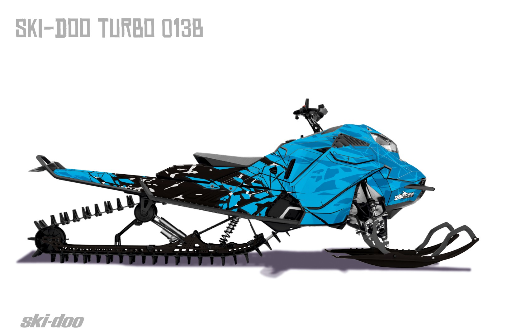 Наклейки Ski-doo Summit Turbo 013_1