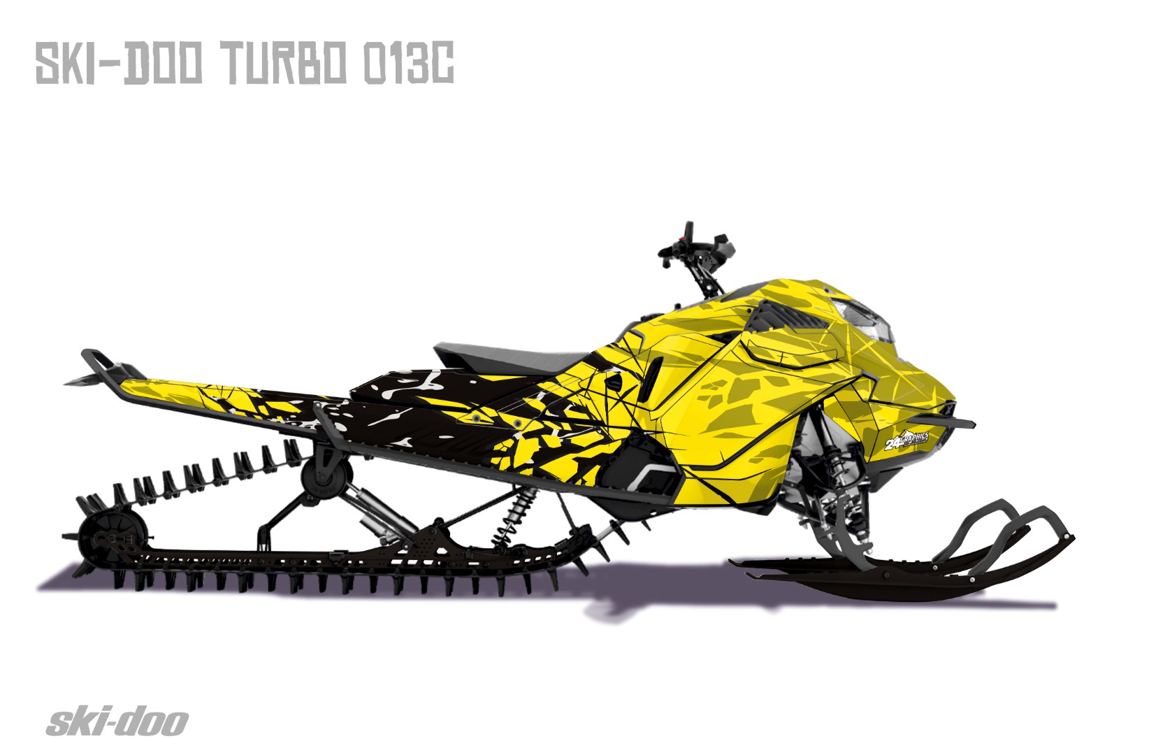 Наклейки Ski-doo Summit Turbo 013_2