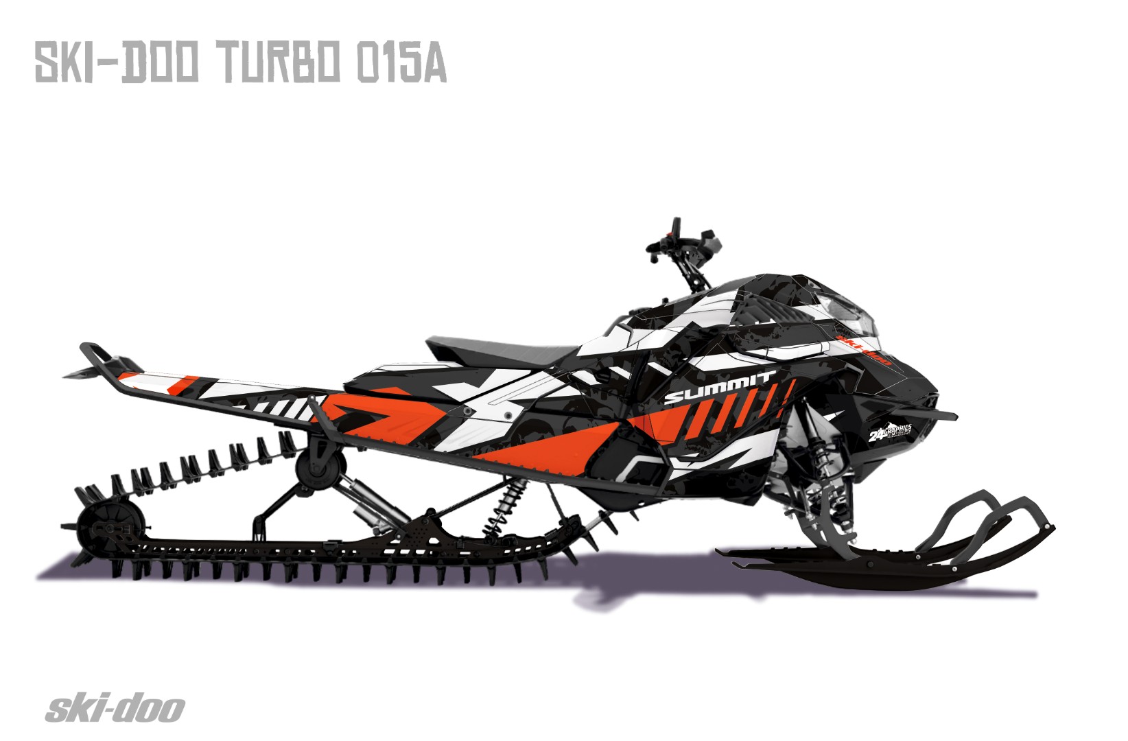 Наклейки Ski-doo Summit Turbo 015